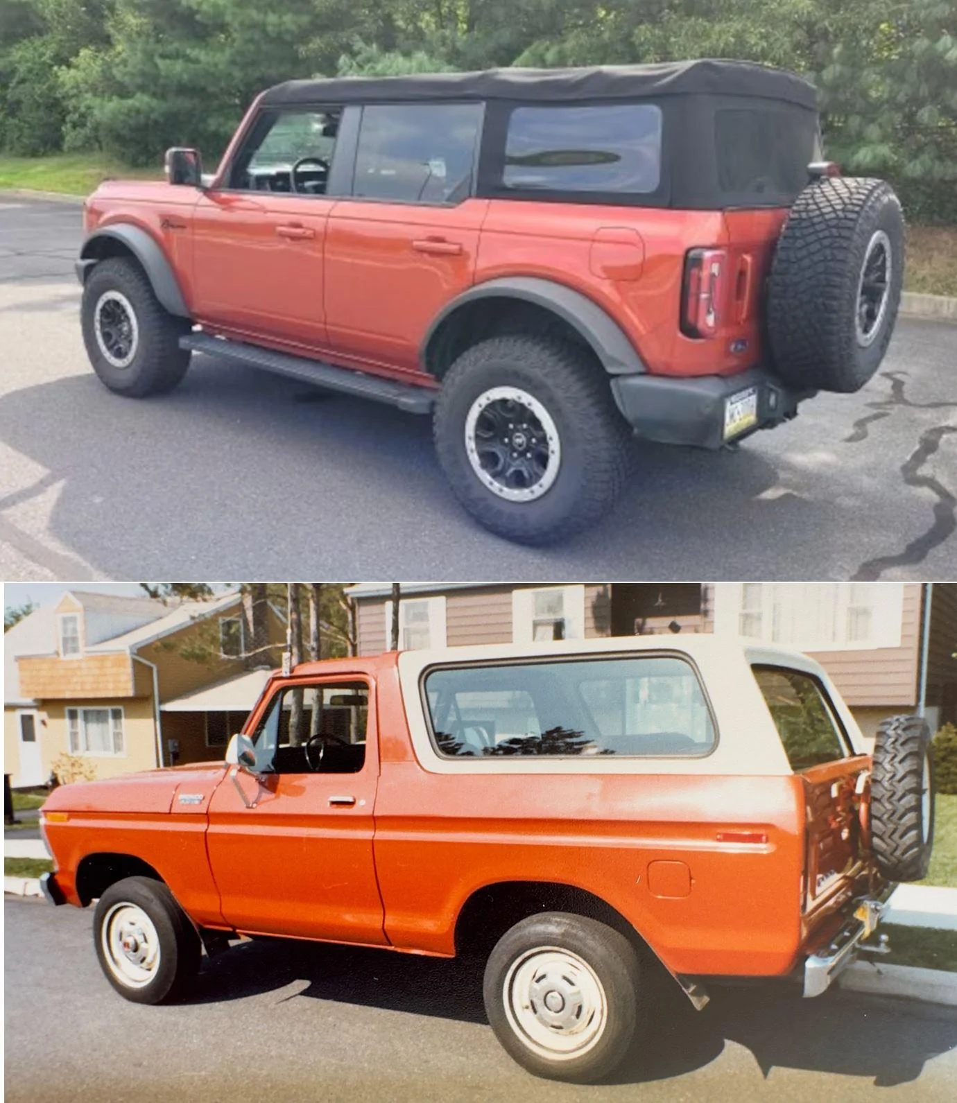Ford Bronco Bronco build week 8/7/2023 Bronco top and bottom