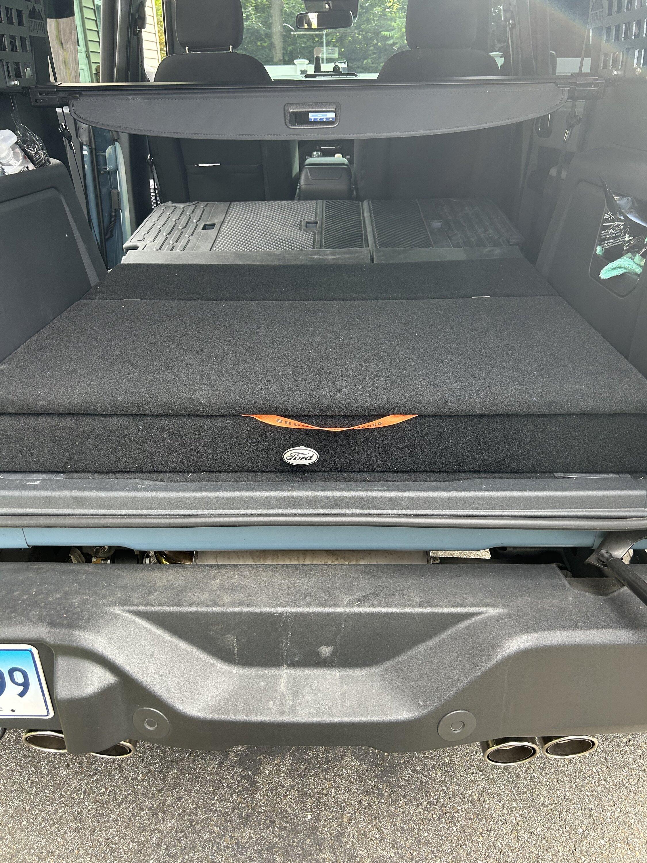 Ford Bronco Air Mattress Leveling Solution IMG_9323