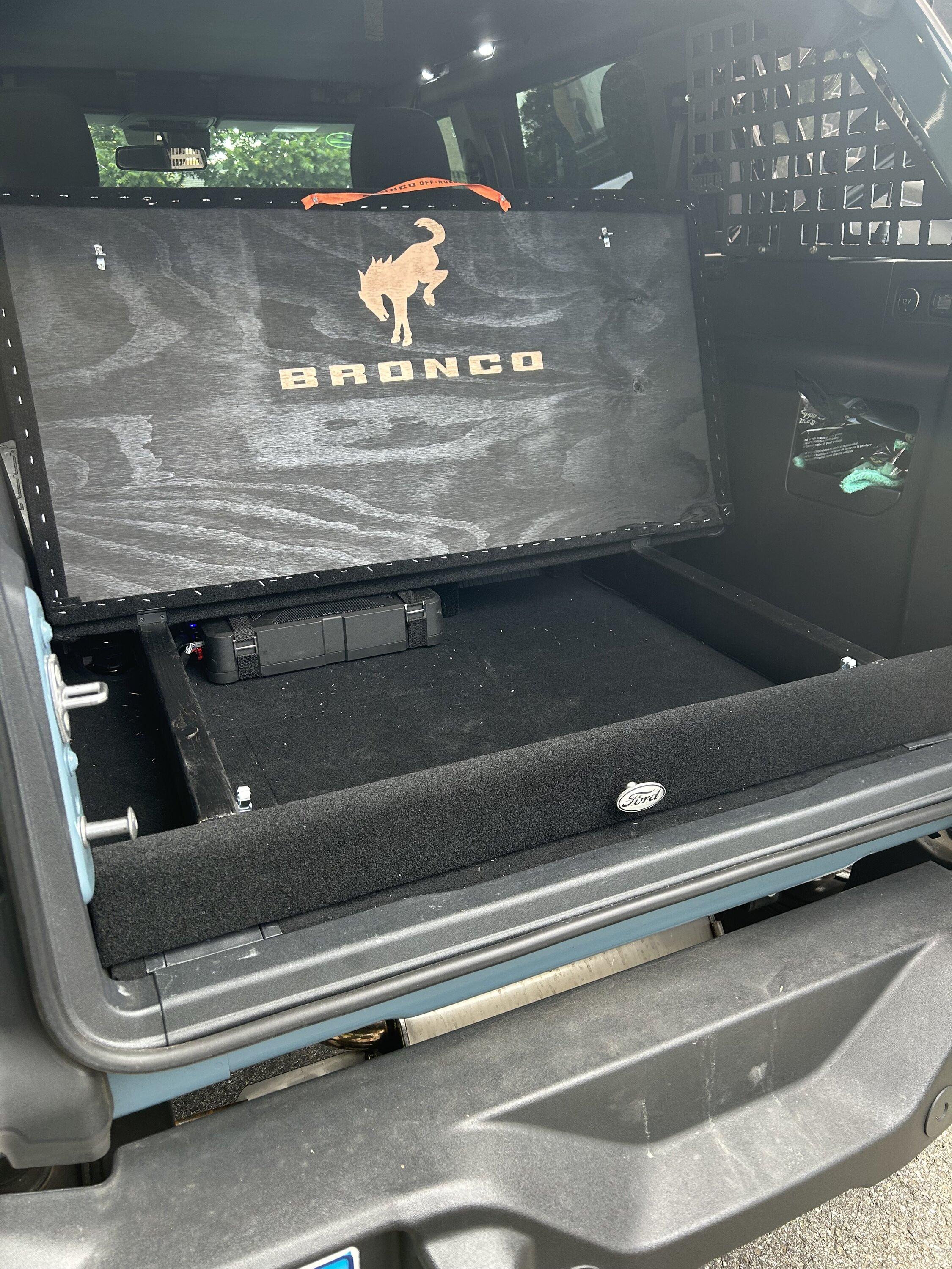 Ford Bronco Air Mattress Leveling Solution IMG_9322