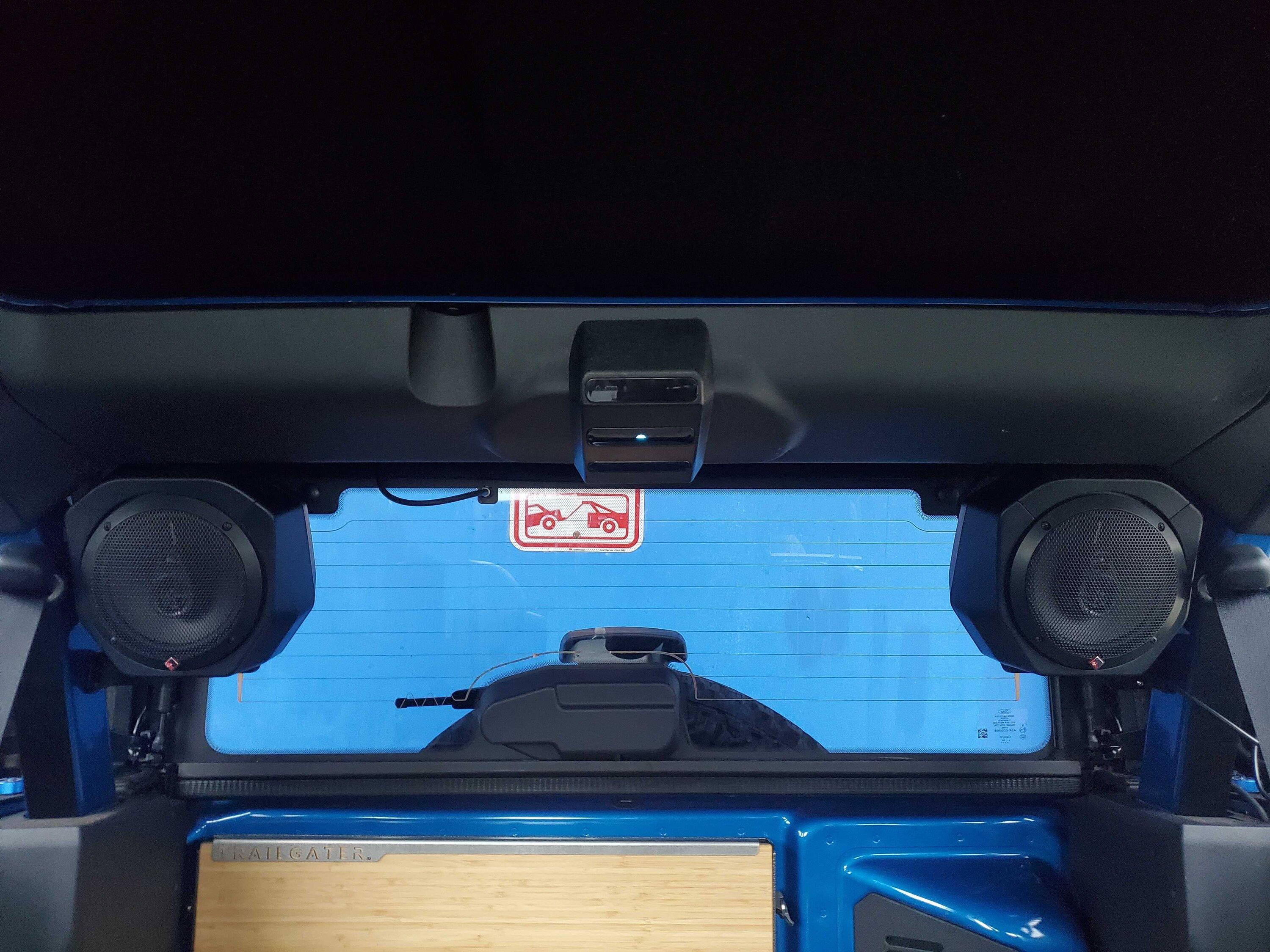 Ford Bronco SSV 6" speakers 20230817_191234