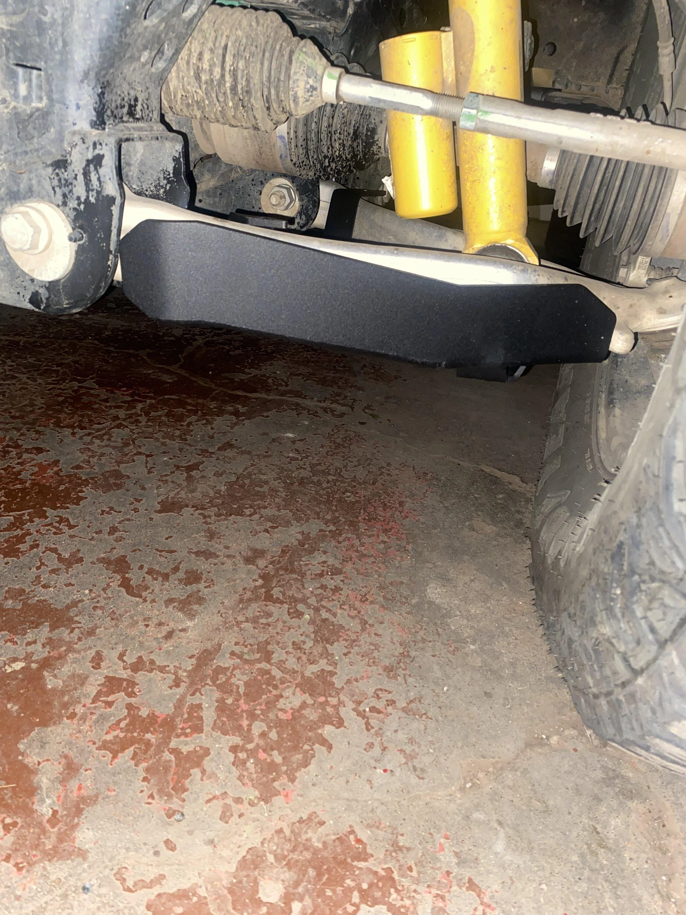 Ford Bronco Rock Hard Skids Installed - 2 door IMG_3869
