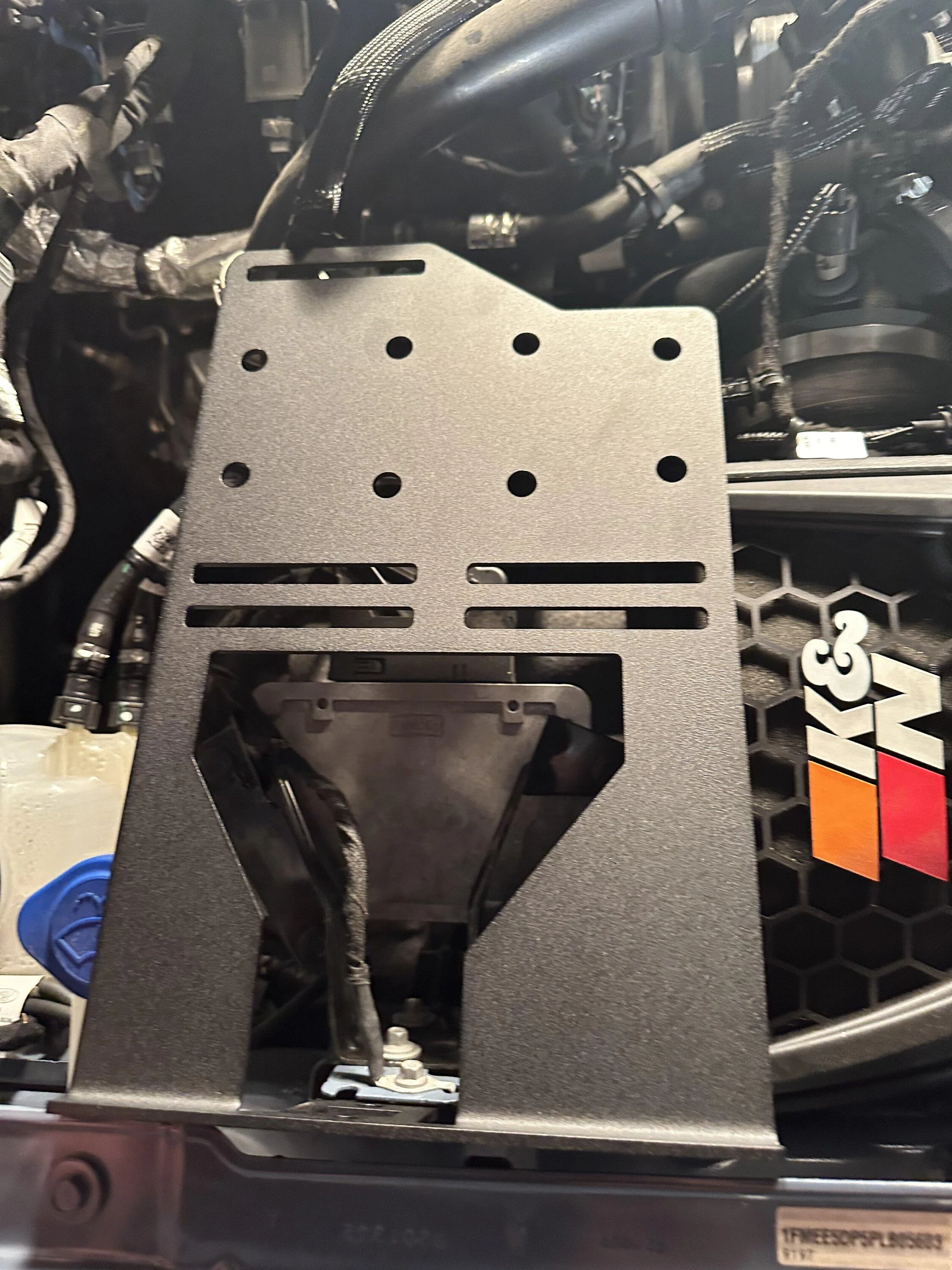 Ford Bronco Best on-board air compressor mount IMG_3084