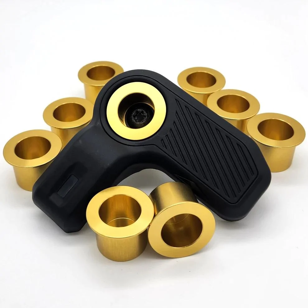 Ford Bronco ModCrate Interior Accessories Full Color Line [B6G Perma Discount] - Hardpoint Mount & Hardtop Bushings Latch Bushing Gold