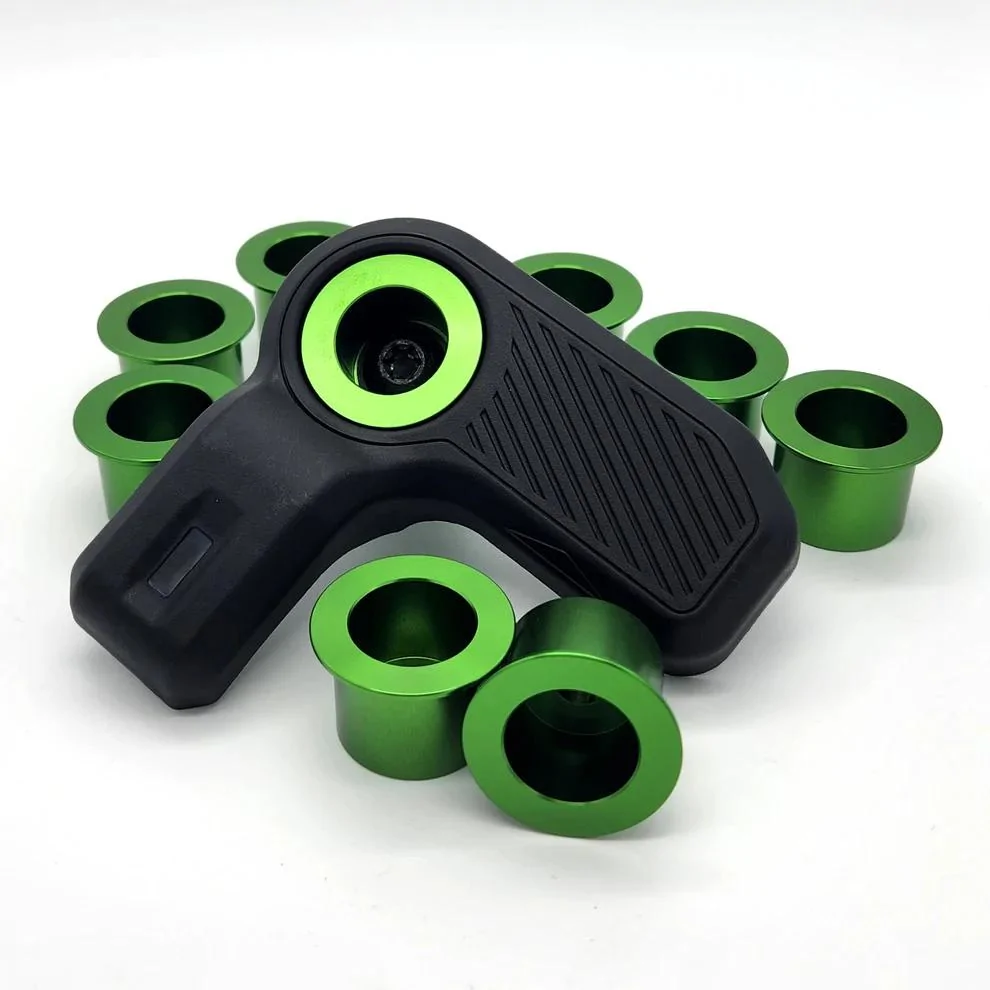 Ford Bronco ModCrate Interior Accessories Full Color Line [B6G Perma Discount] - Hardpoint Mount & Hardtop Bushings Latch Bushing Lime Green