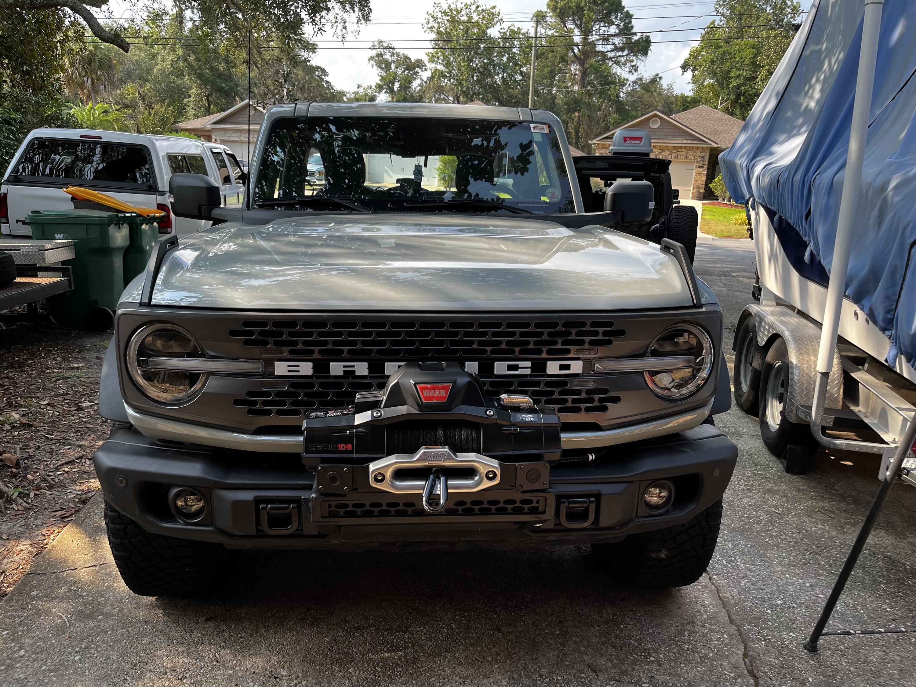 Ford Bronco Capable Bumper Winch Options IMG_0573
