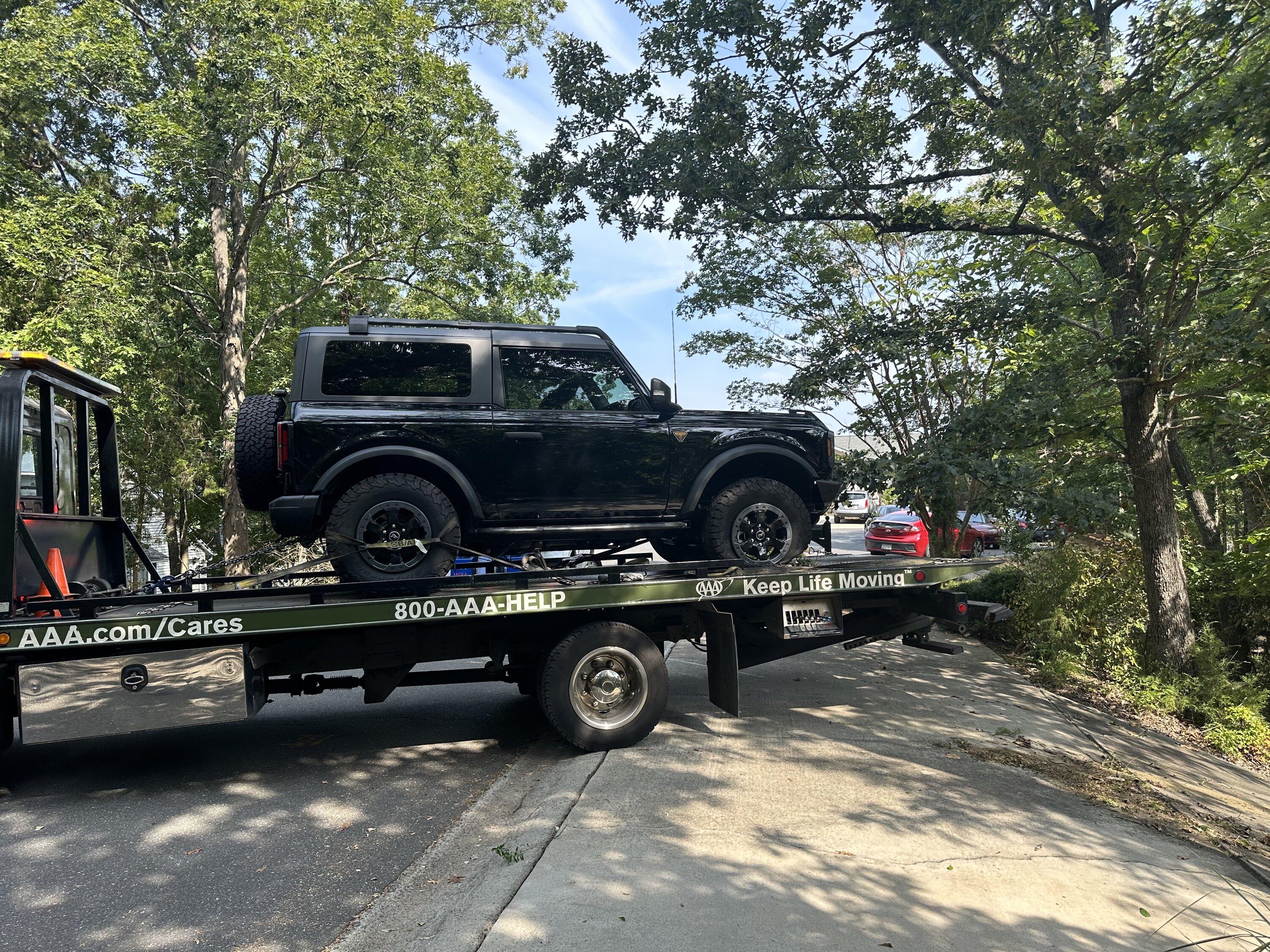 Ford Bronco Bronco vs. Retaining Wall...Bronco wins! IMG_3322 2