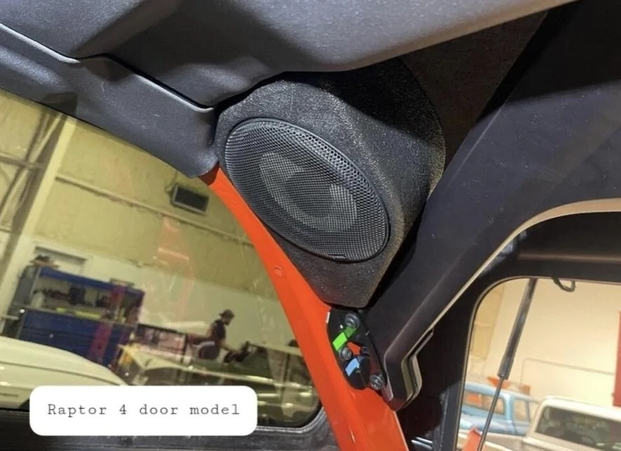 Ford Bronco Raptor Audio Upgrade Q IMG_0945