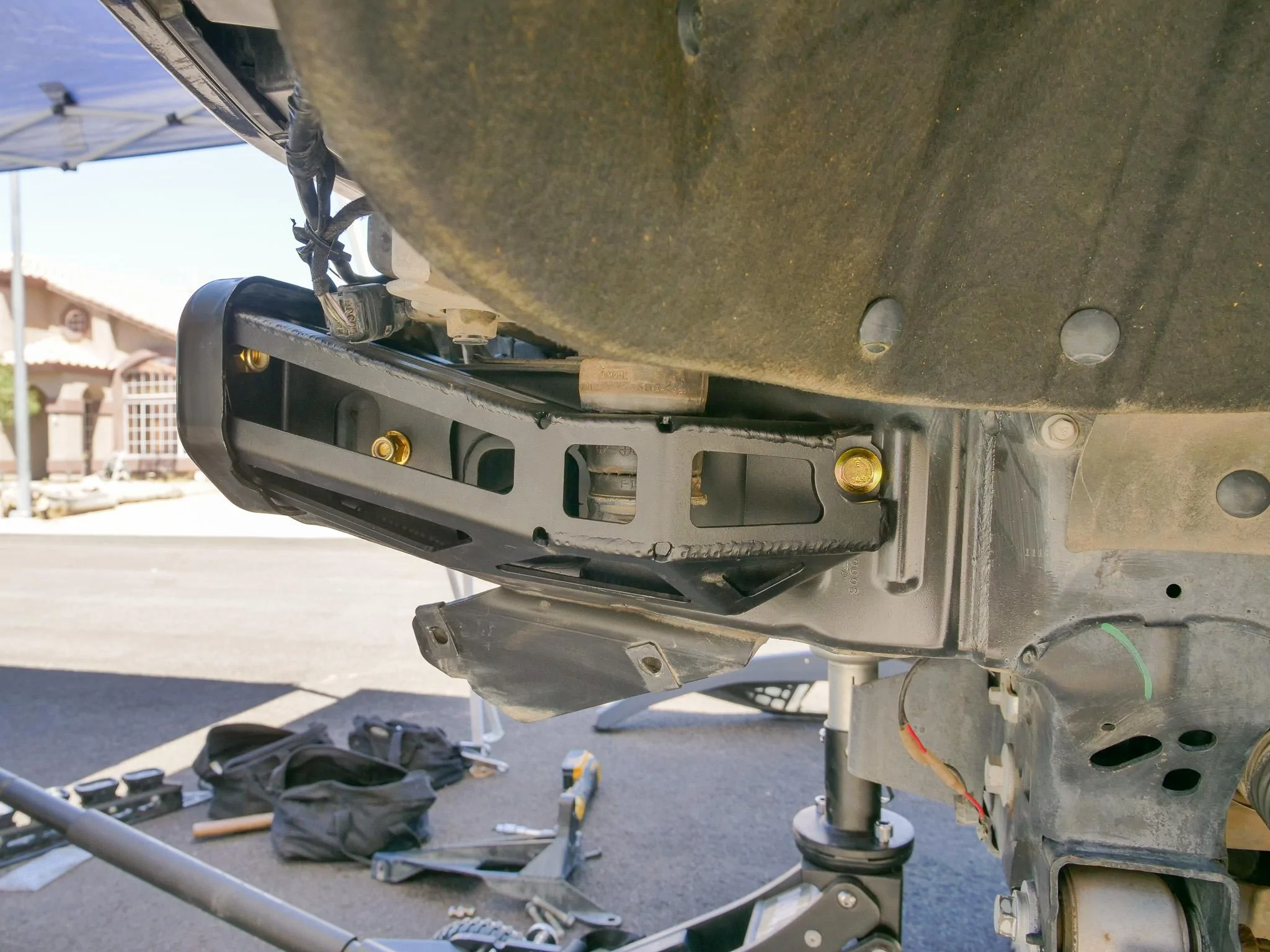 Ford Bronco You Can Delete Crash Bar And Add Strength! - LOBO Off-Road Crash Bar Erase & Brace Kit Install Photos & Review P1077474