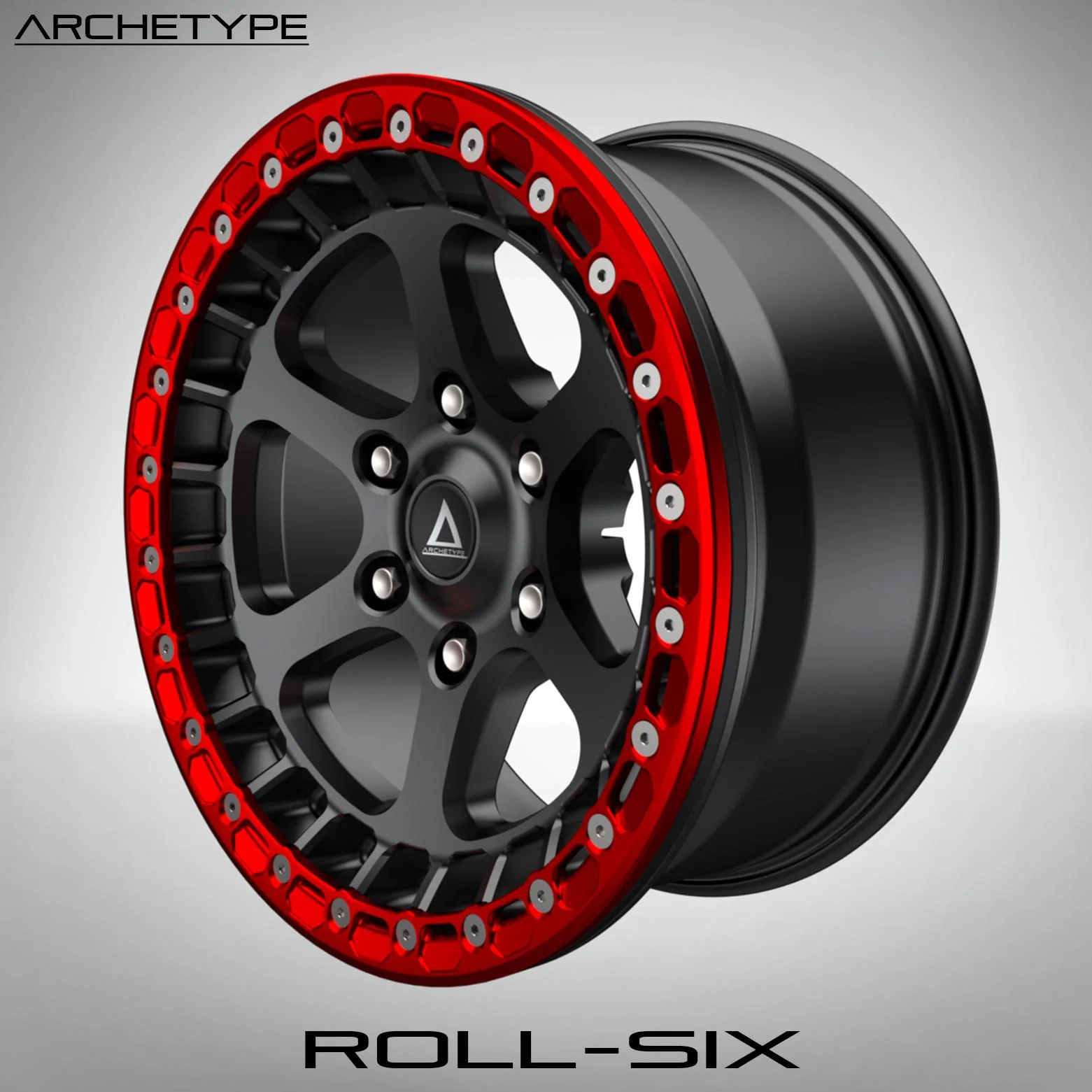 Ford Bronco AR | OFF ROAD WHEEL - PRODUCT LINE archetype_roll-six_gunmetal-2