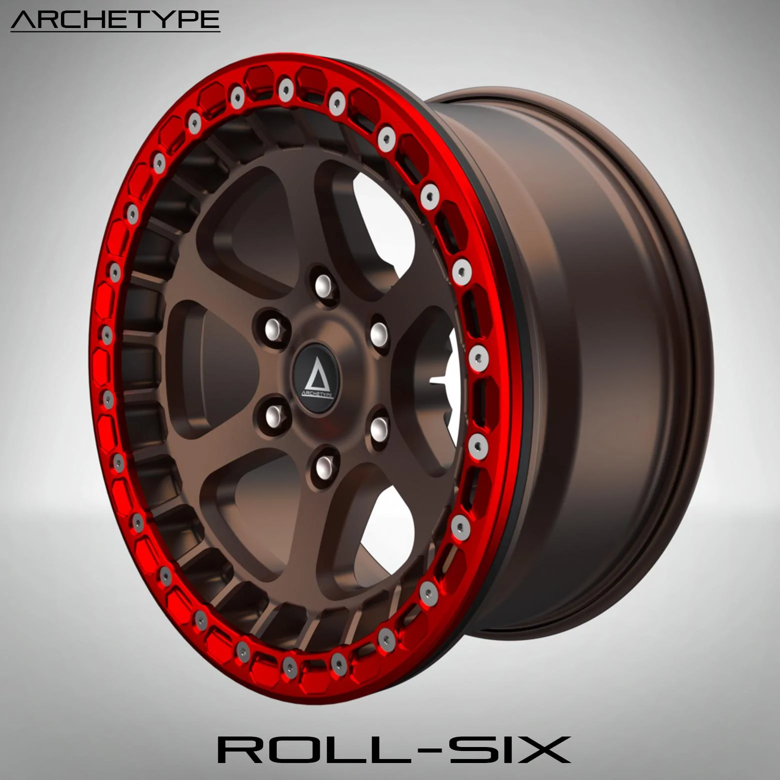 Ford Bronco AR | OFF ROAD WHEEL - PRODUCT LINE archetype_roll-six_bronze-2