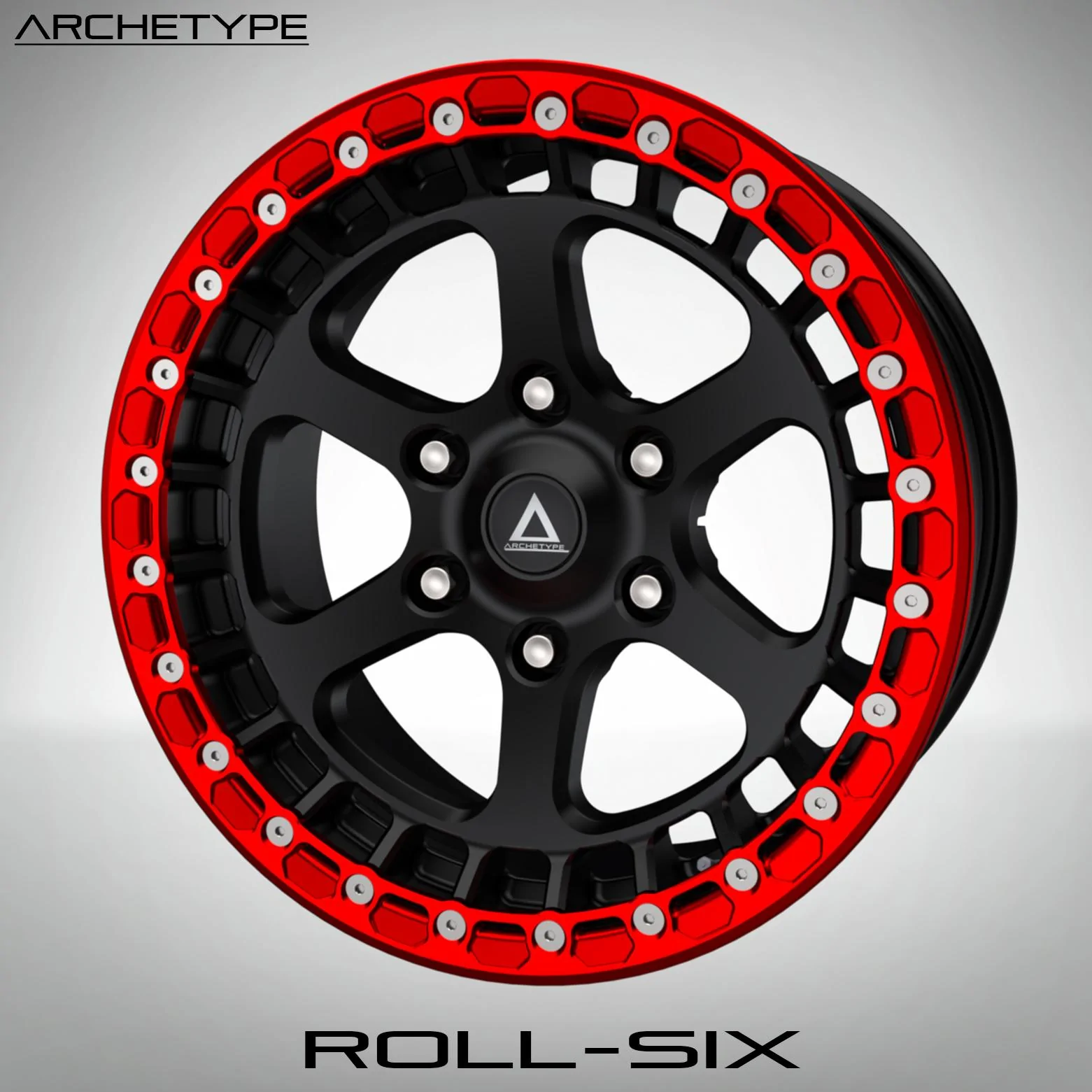 Ford Bronco AR | OFF ROAD WHEEL - PRODUCT LINE archetype_roll-six_black-1