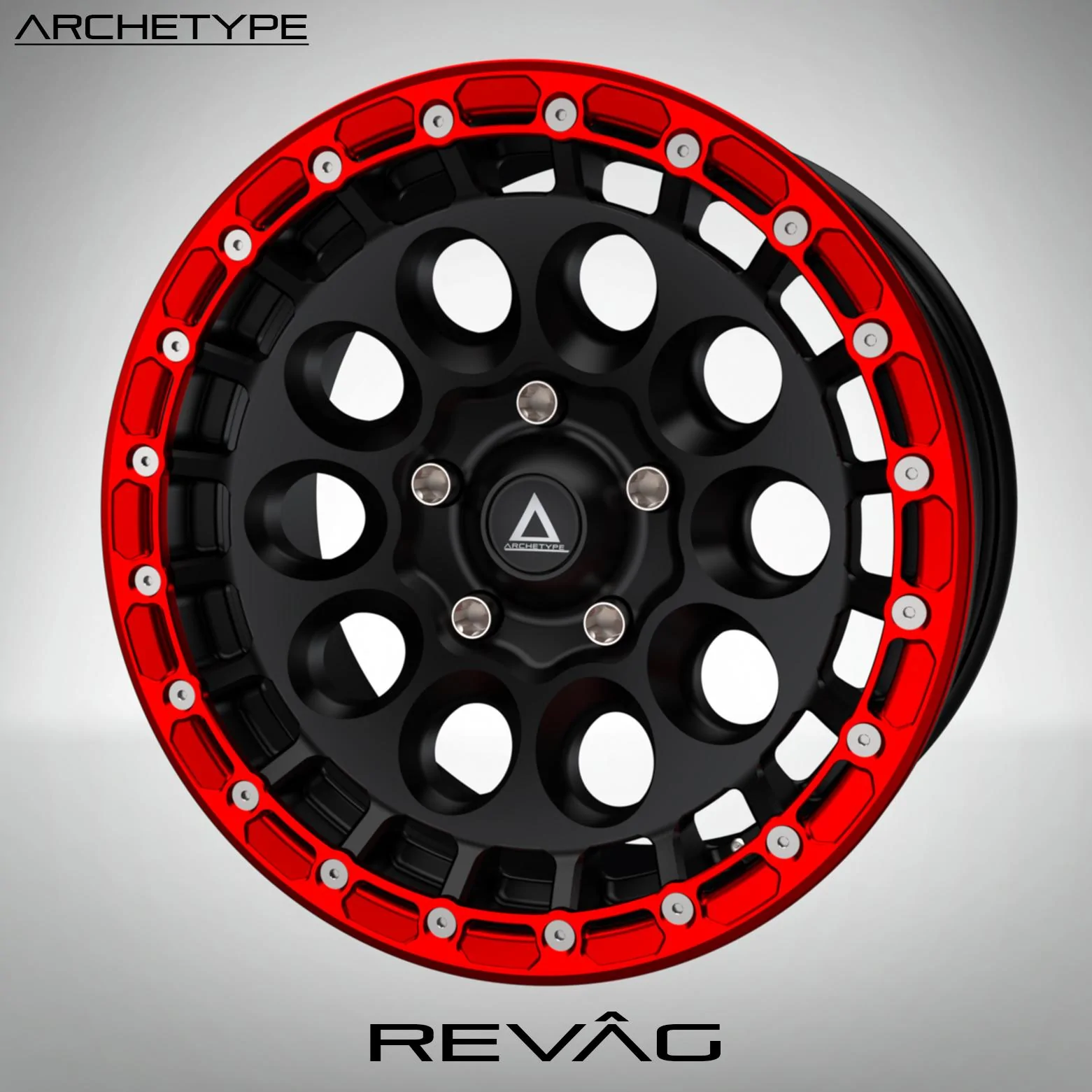 Ford Bronco AR | OFF ROAD WHEEL - PRODUCT LINE archetype_revag_black-1