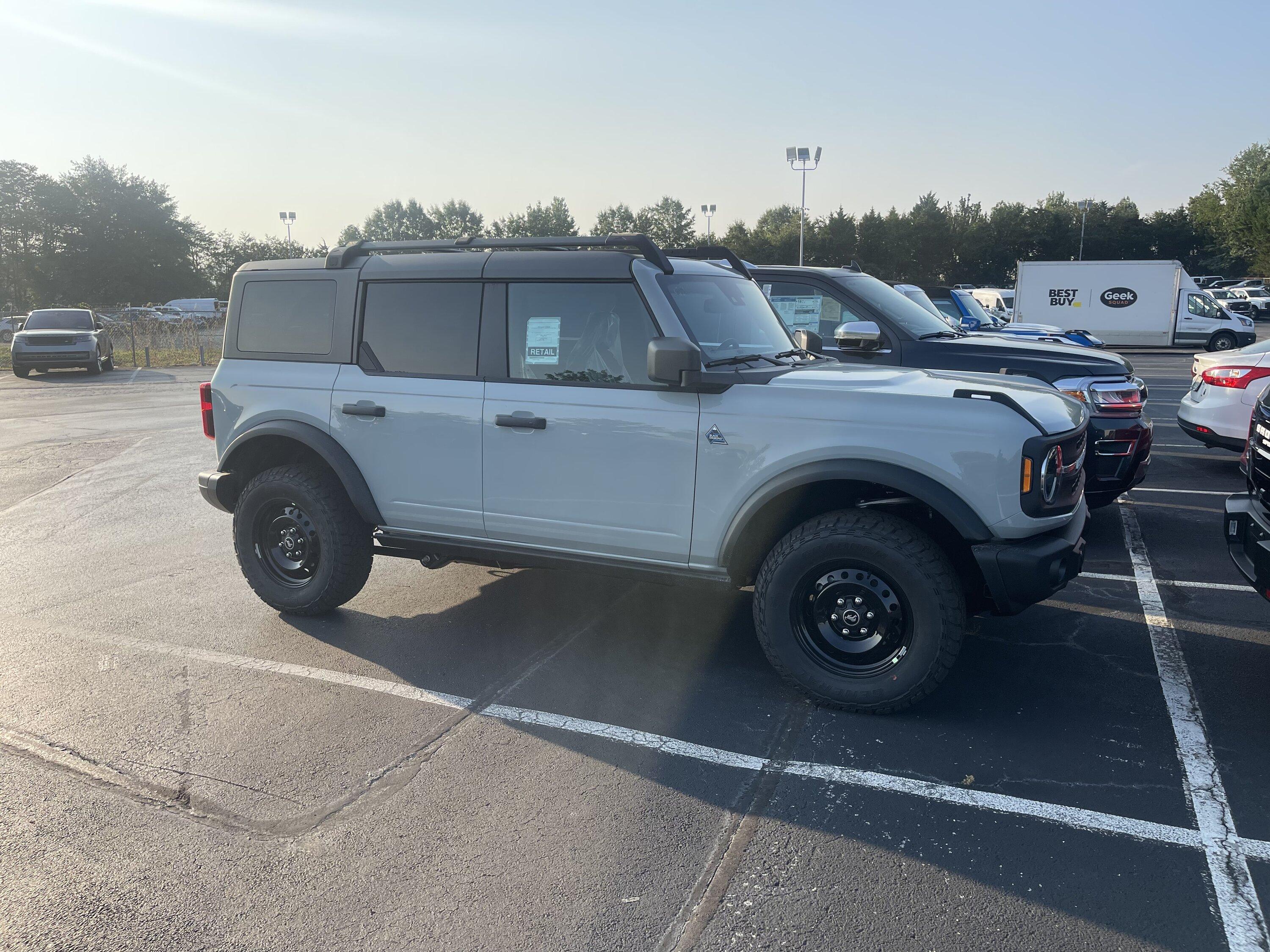 Ford Bronco Bronco build week 8/7/2023 IMG_6620
