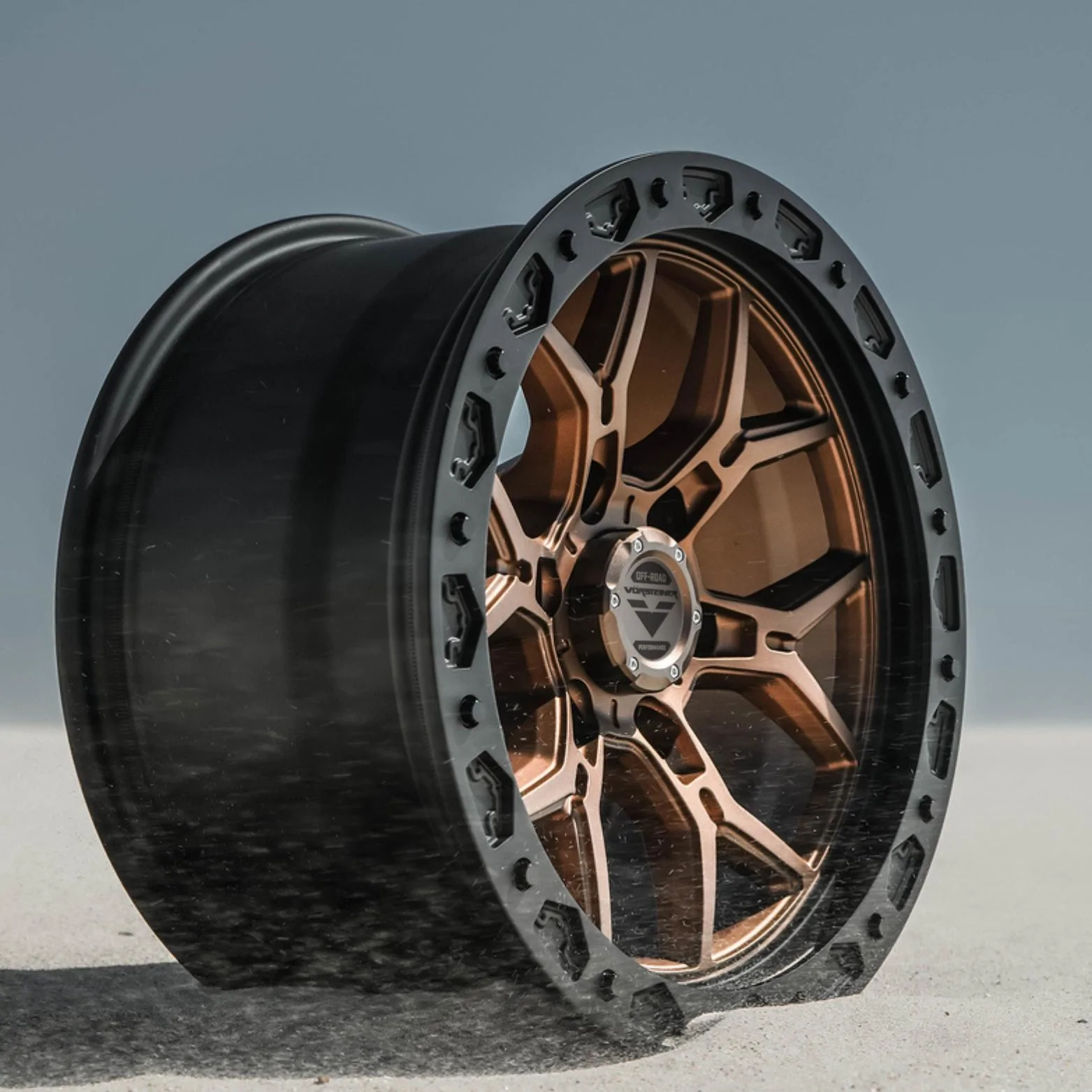 Ford Bronco Introducing Vorsteiner Off-Road 17 VR 601 BL_updated centercap_3