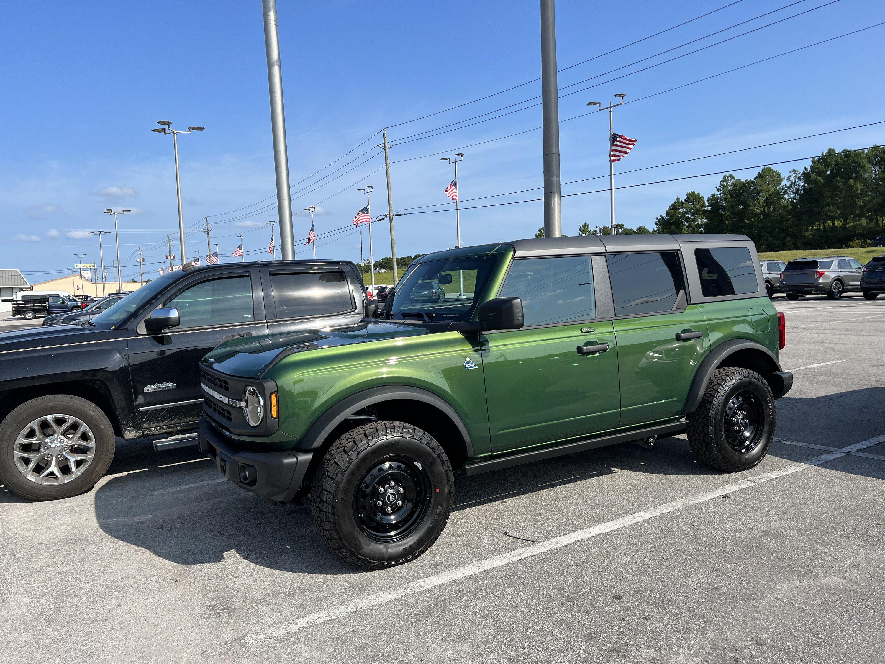 Ford Bronco Bronco build week 8/7/2023 IMG_4892
