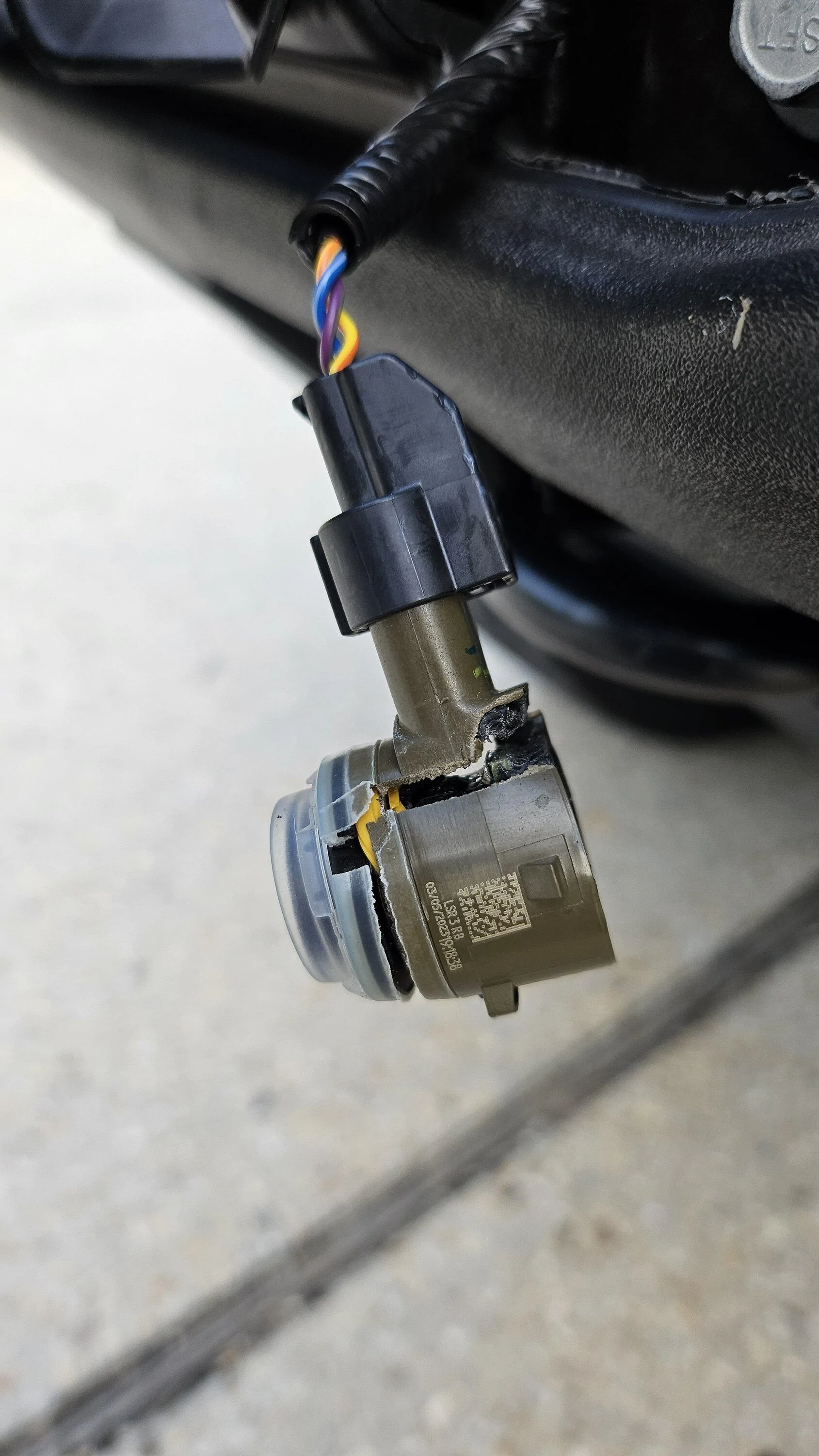 Ford Bronco Busted Parking Sensor 20230825_182448