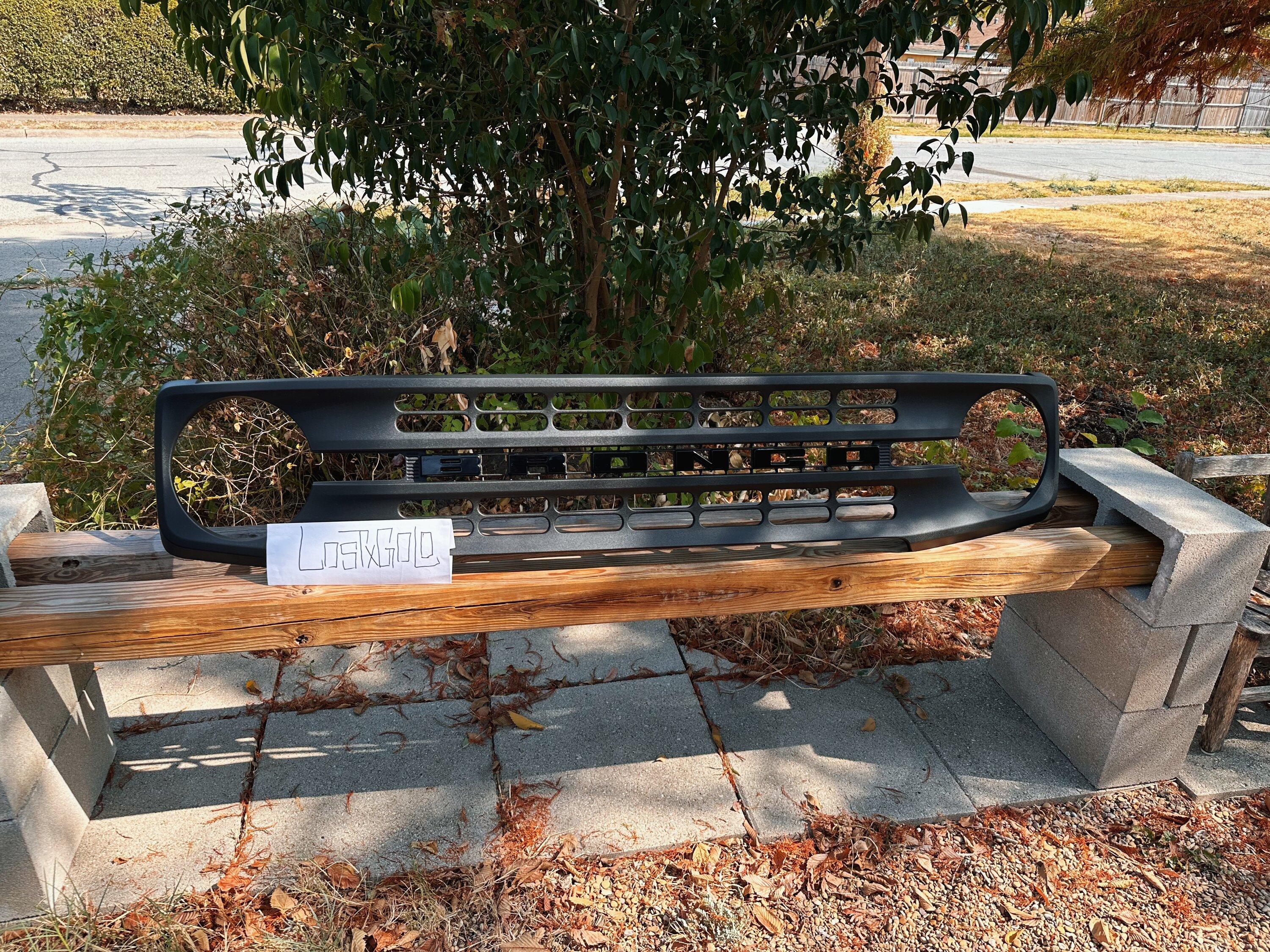 Ford Bronco BRONCO GRILLE ($250) (BASE MODEL) 97670C27-4679-4F5B-9124-A327FD2D4A7E