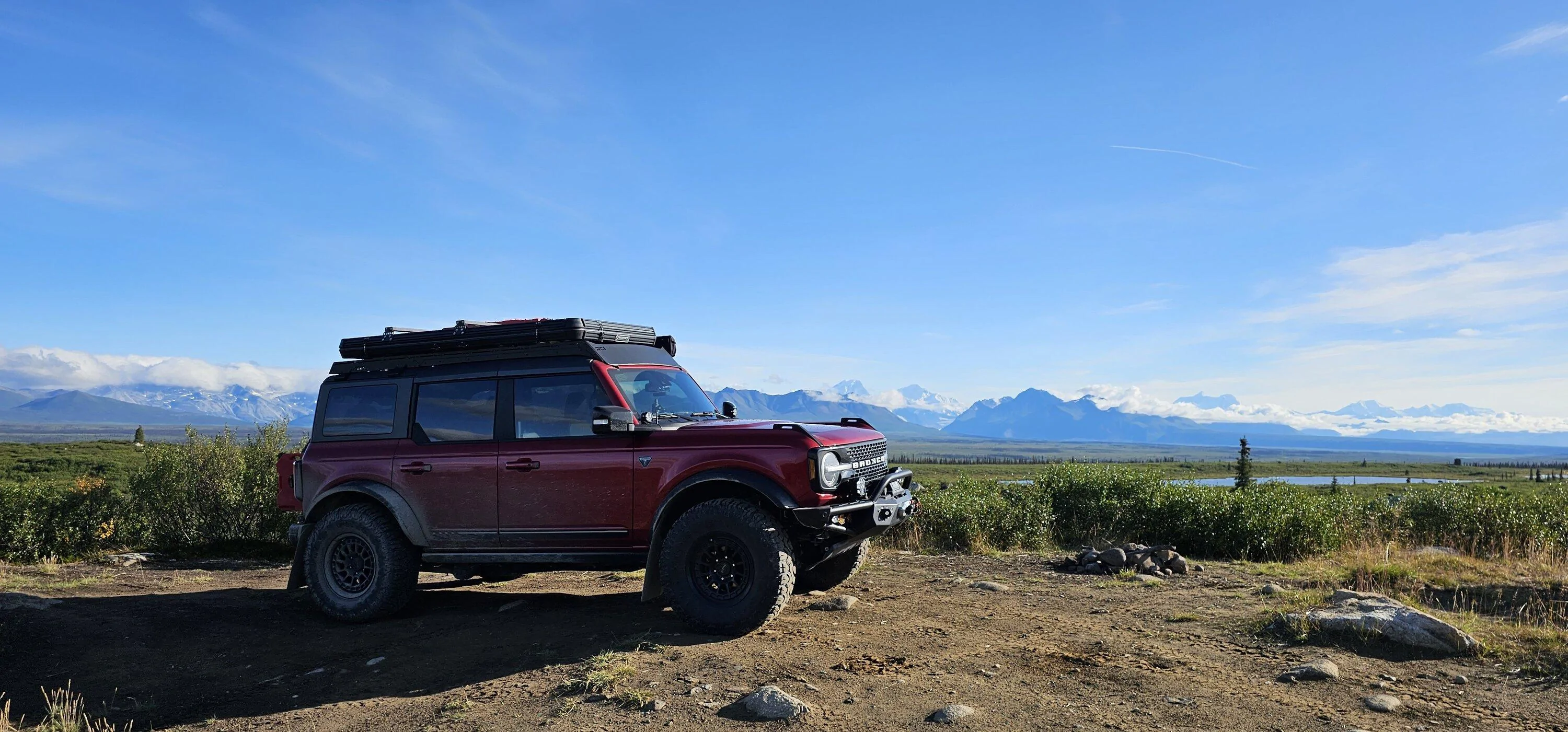 Ford Bronco Denali Highway '23 Trip 20230817_093537