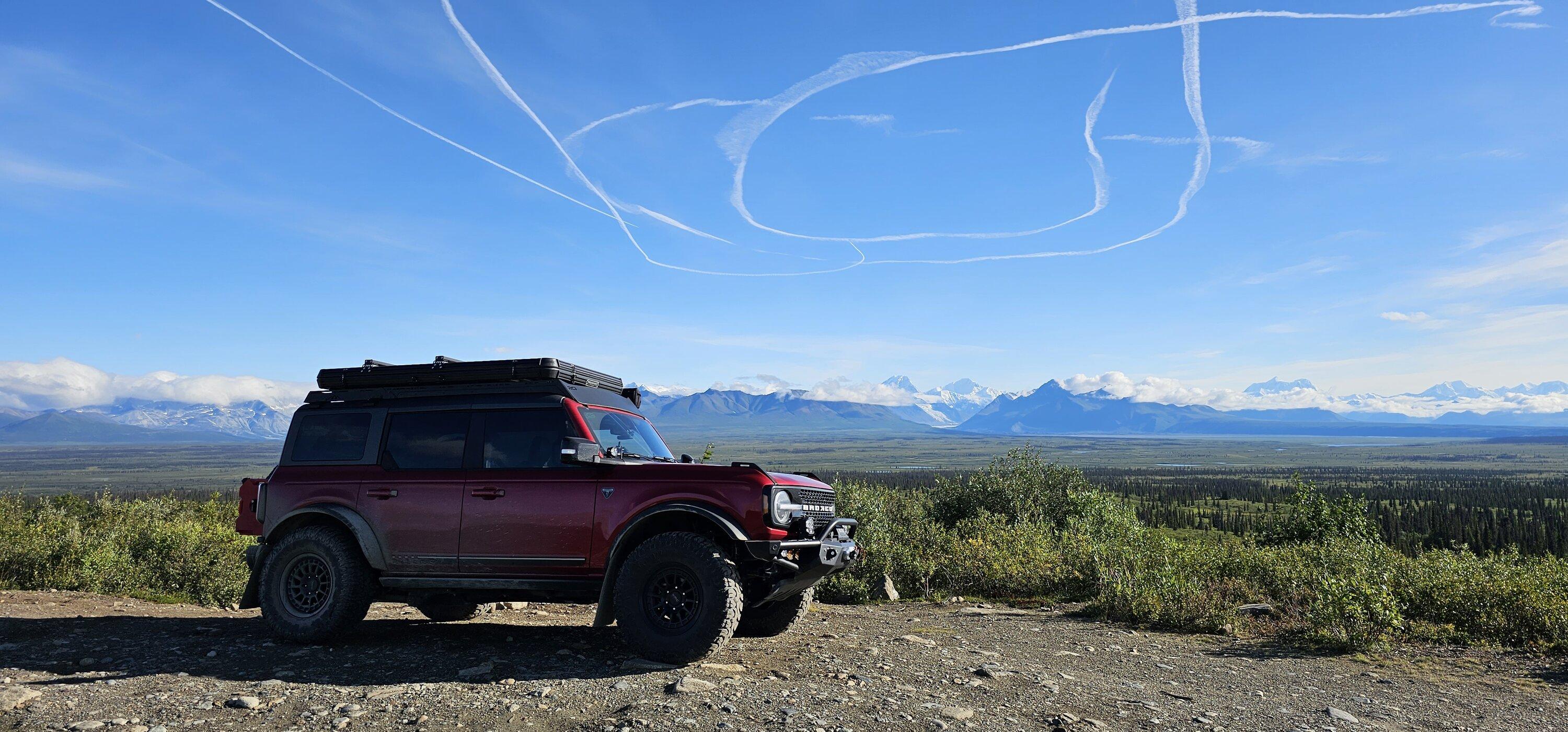 Ford Bronco Denali Highway '23 Trip 20230817_094655