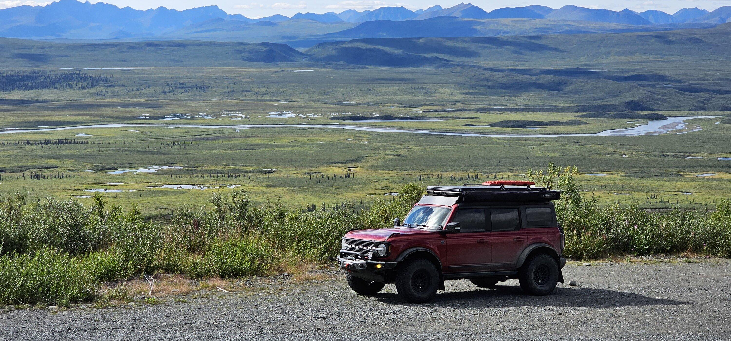 Ford Bronco Denali Highway '23 Trip 20230817_160752