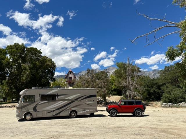 Ford Bronco Motorhome sway when flat towing Bronco IMG_5761
