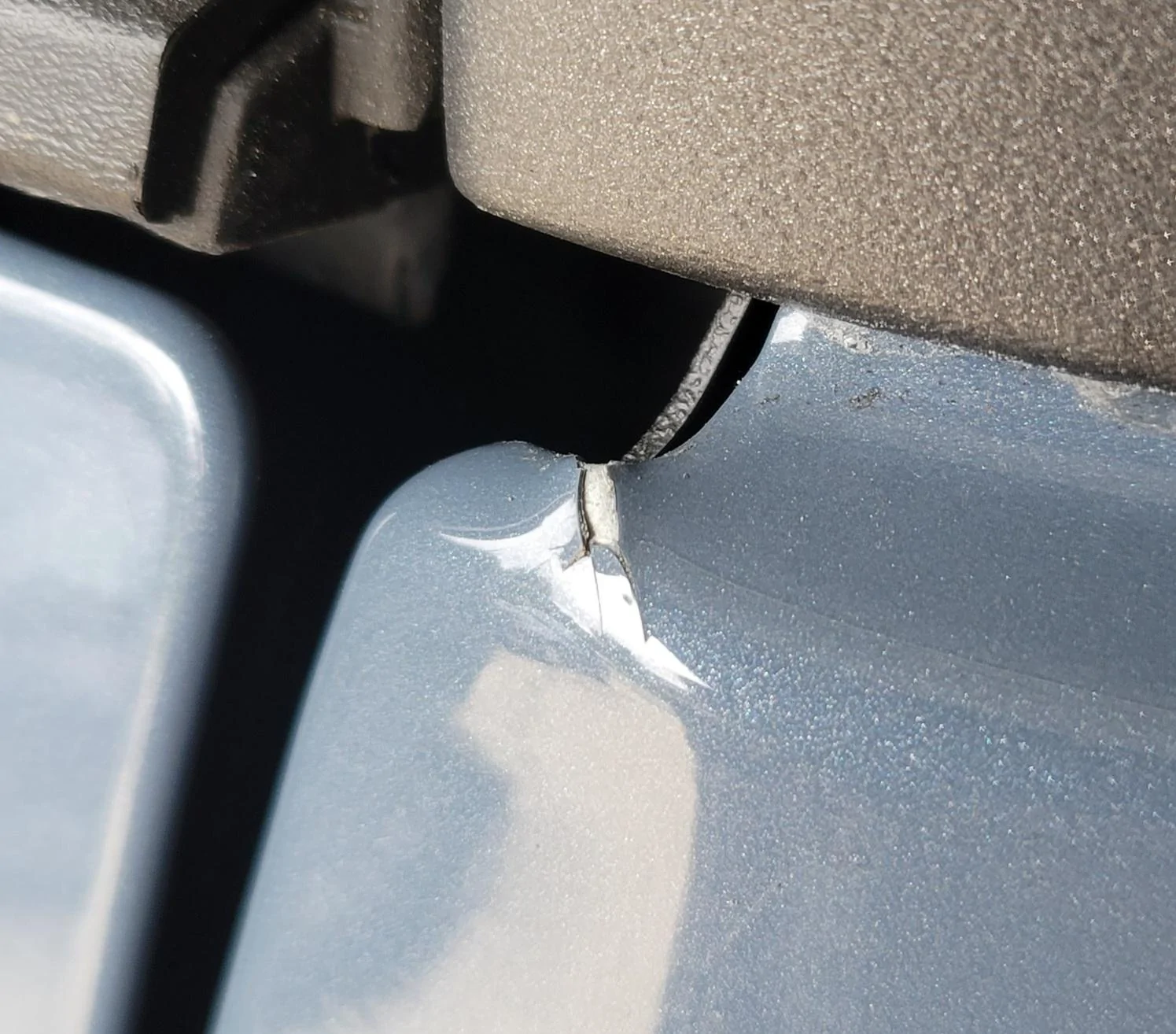 Ford Bronco Best option for fixing a paint chip (found day after delivery)? 20230827_095525