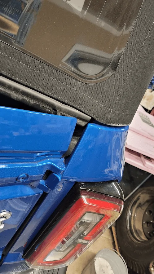 Ford Bronco Best option for fixing a paint chip (found day after delivery)? 1693147309228