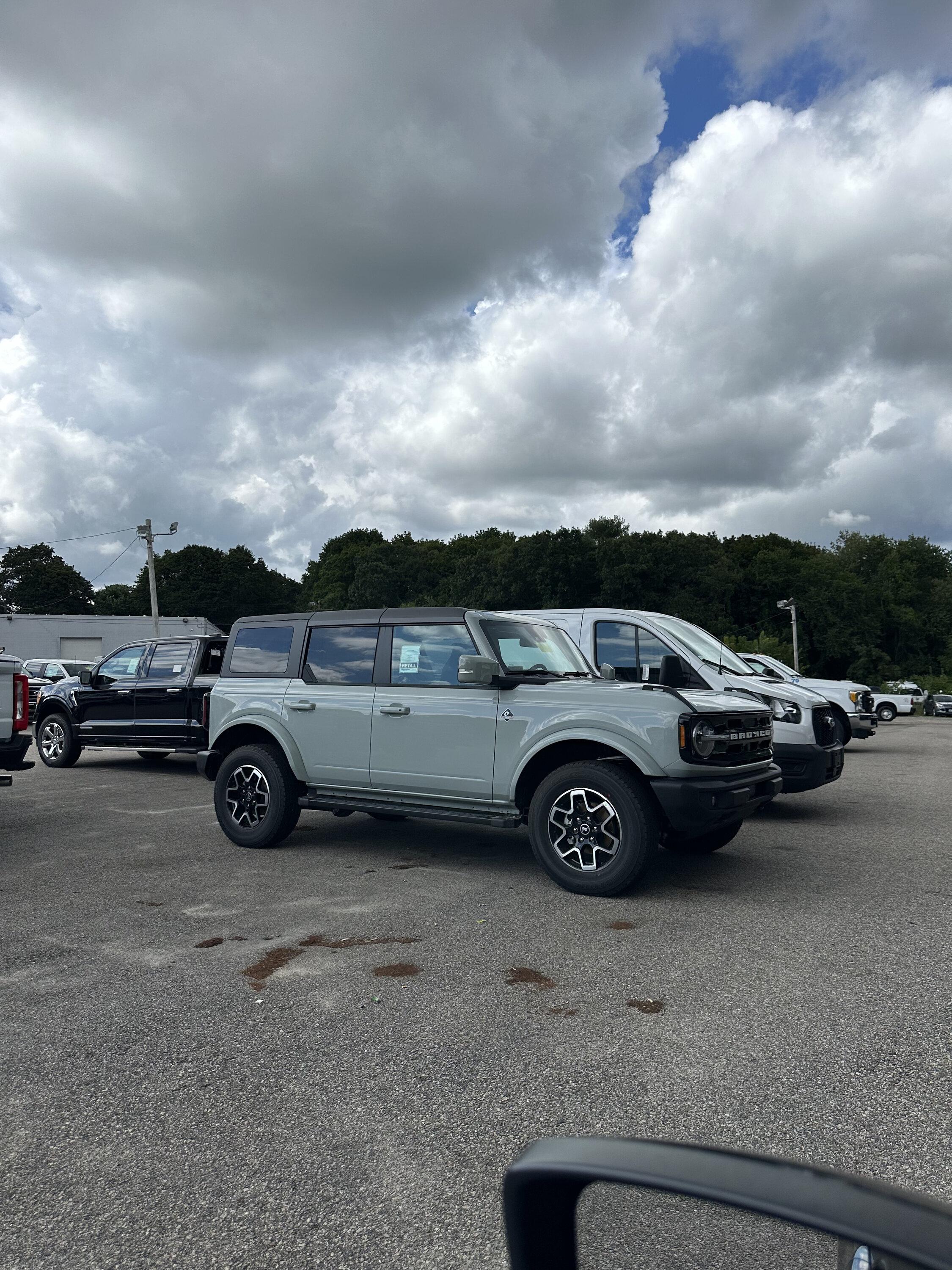 Ford Bronco Bronco build week 8/7/2023 IMG_3253