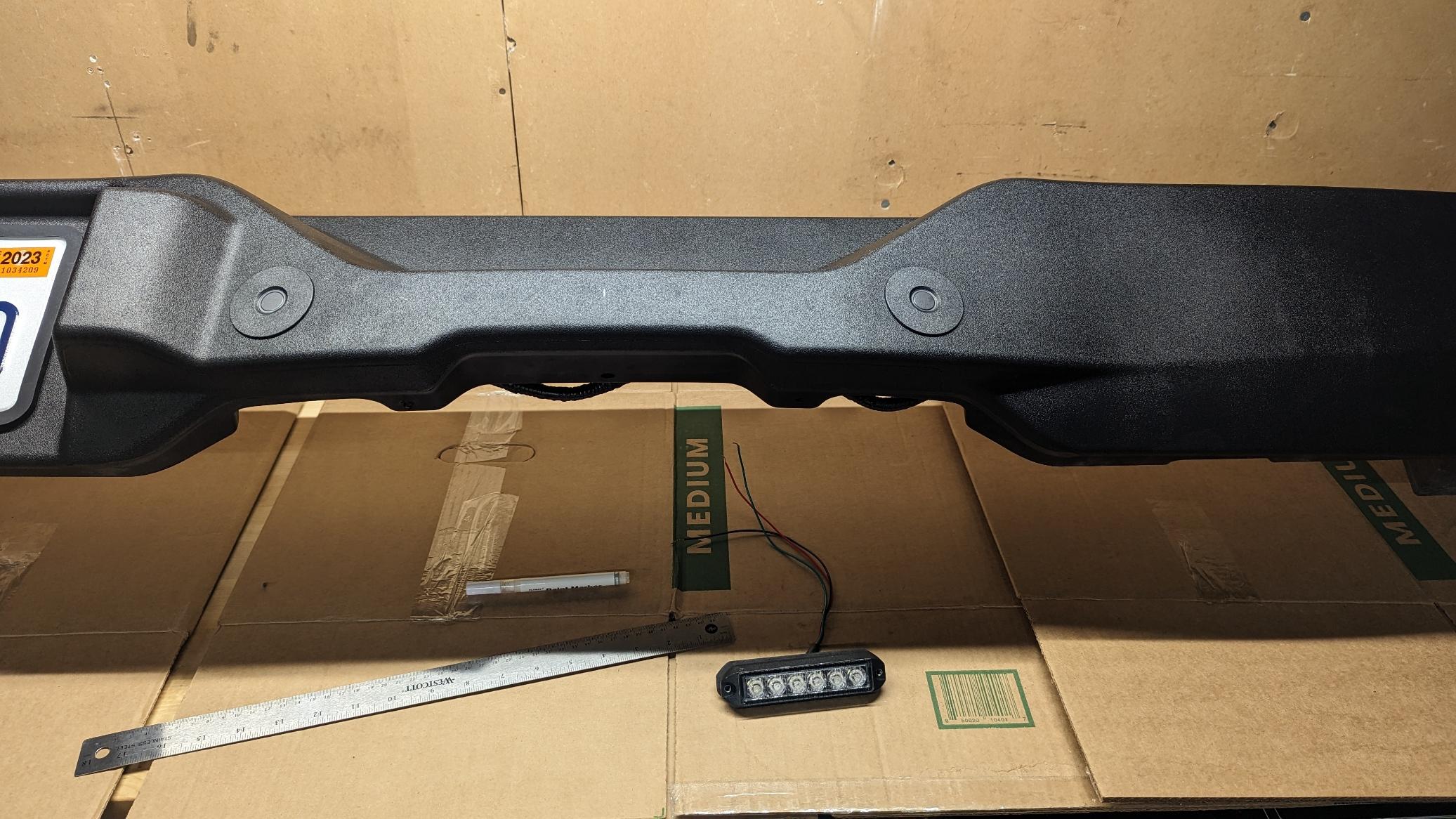 Ford Bronco DIY Integrated Auxiliary Reverse Light 1693264119502