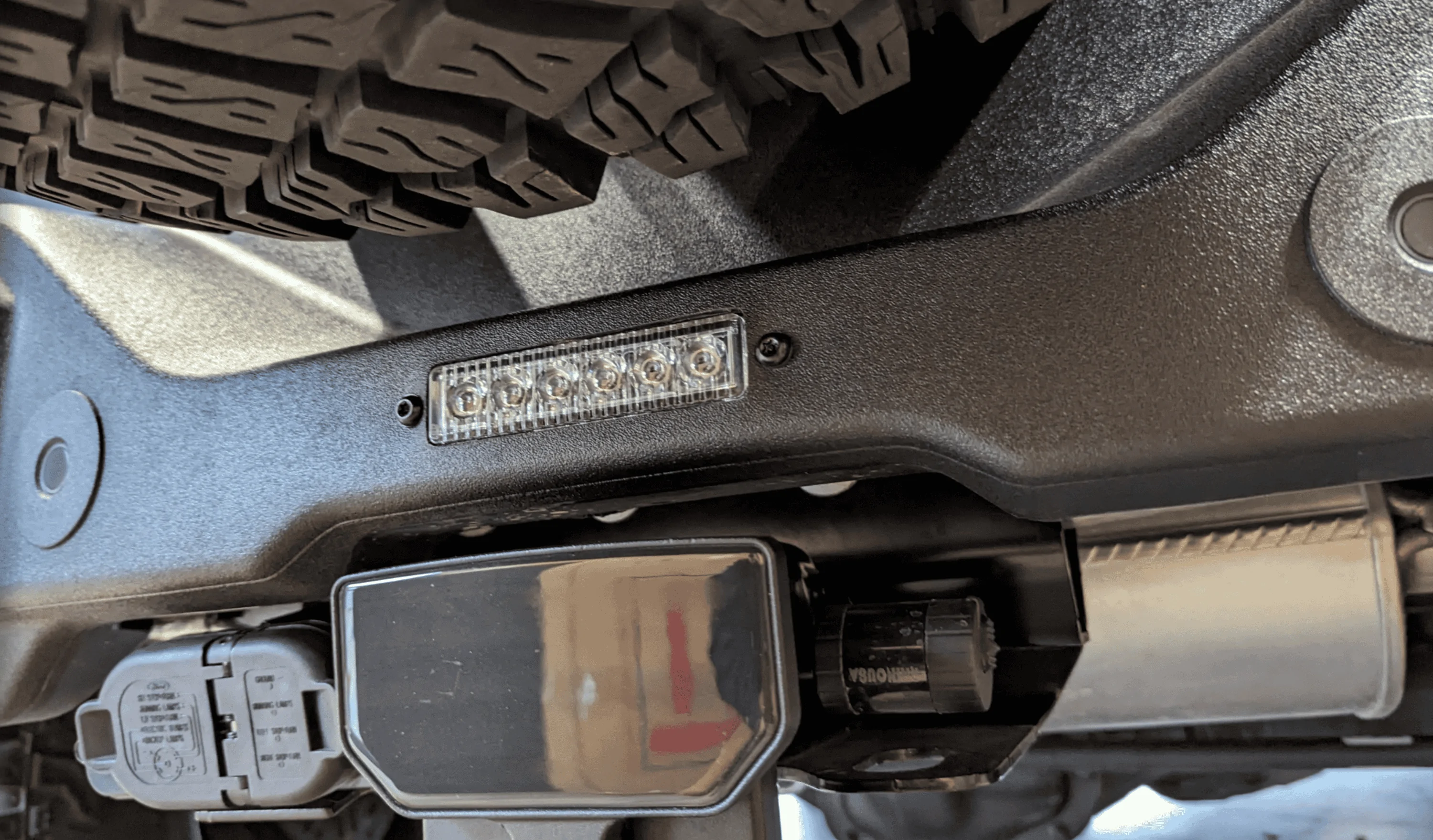 Ford Bronco DIY Integrated Auxiliary Reverse Light 1693264585664