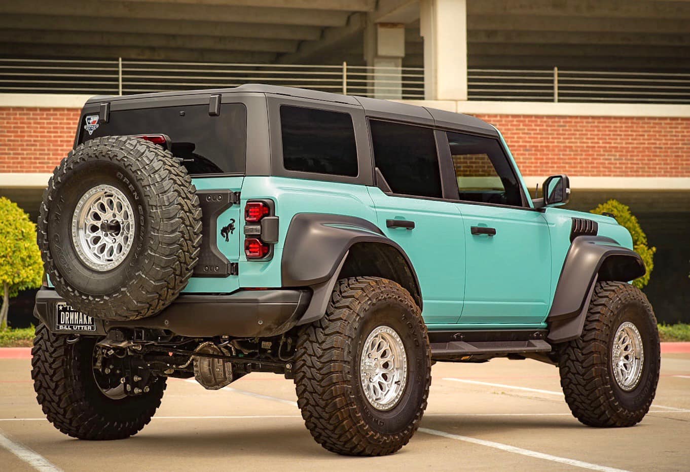 Ford Bronco Wrapped Bronco Raptor on 40's (Gloss Metal Hawaii Mint) 367484687_10168327242460161_2081909380263417899_n