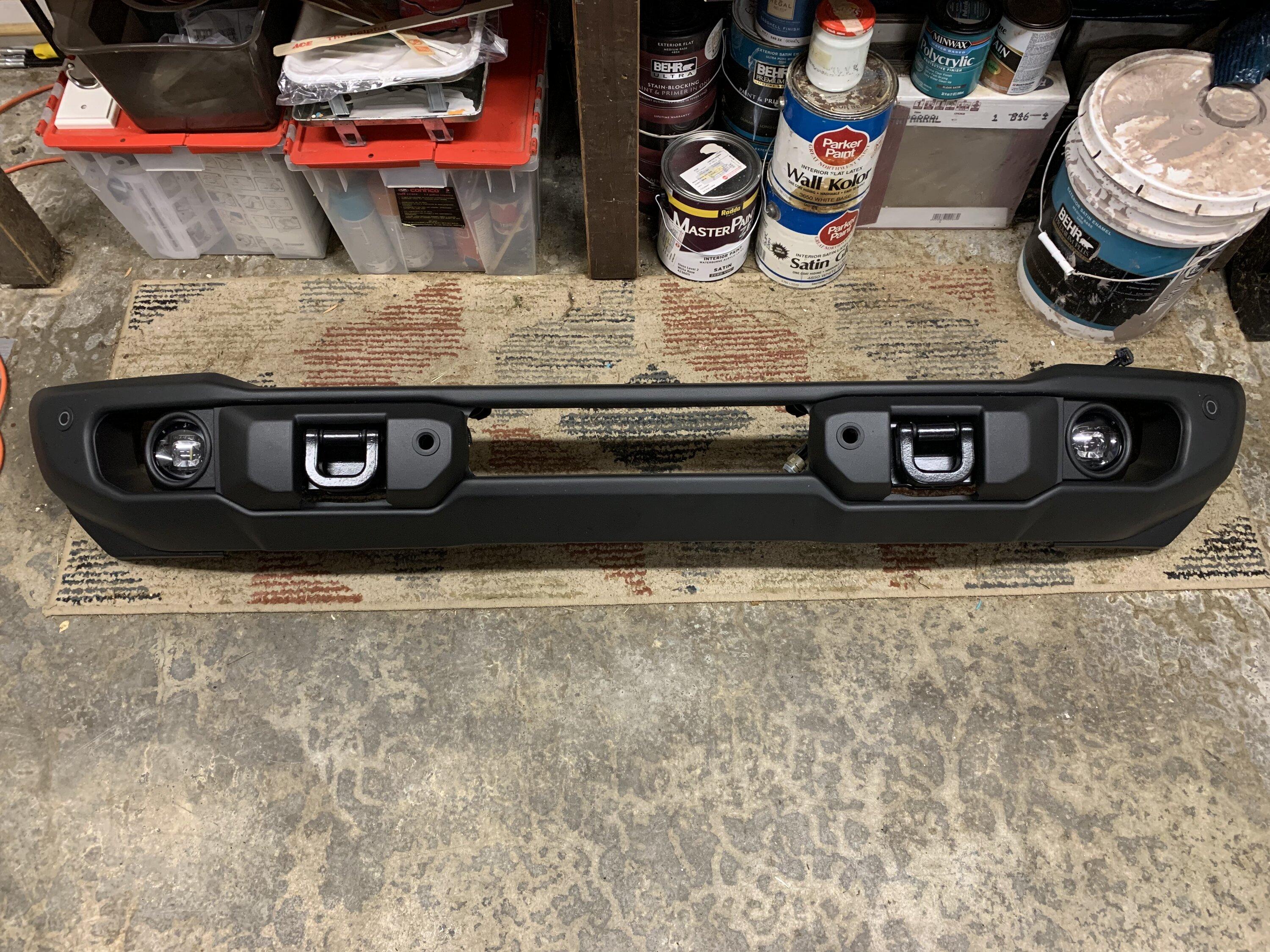 Ford Bronco Capable Bumper w/ Fog Lights & Tow Hooks IMG_8490