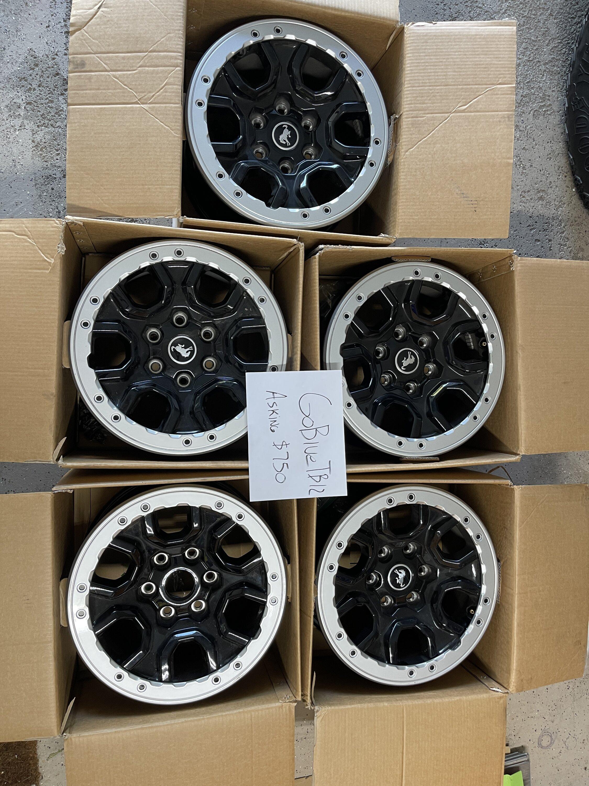 Ford Bronco 5 Sasquatch Wheels - $750 OBO IMG_1857
