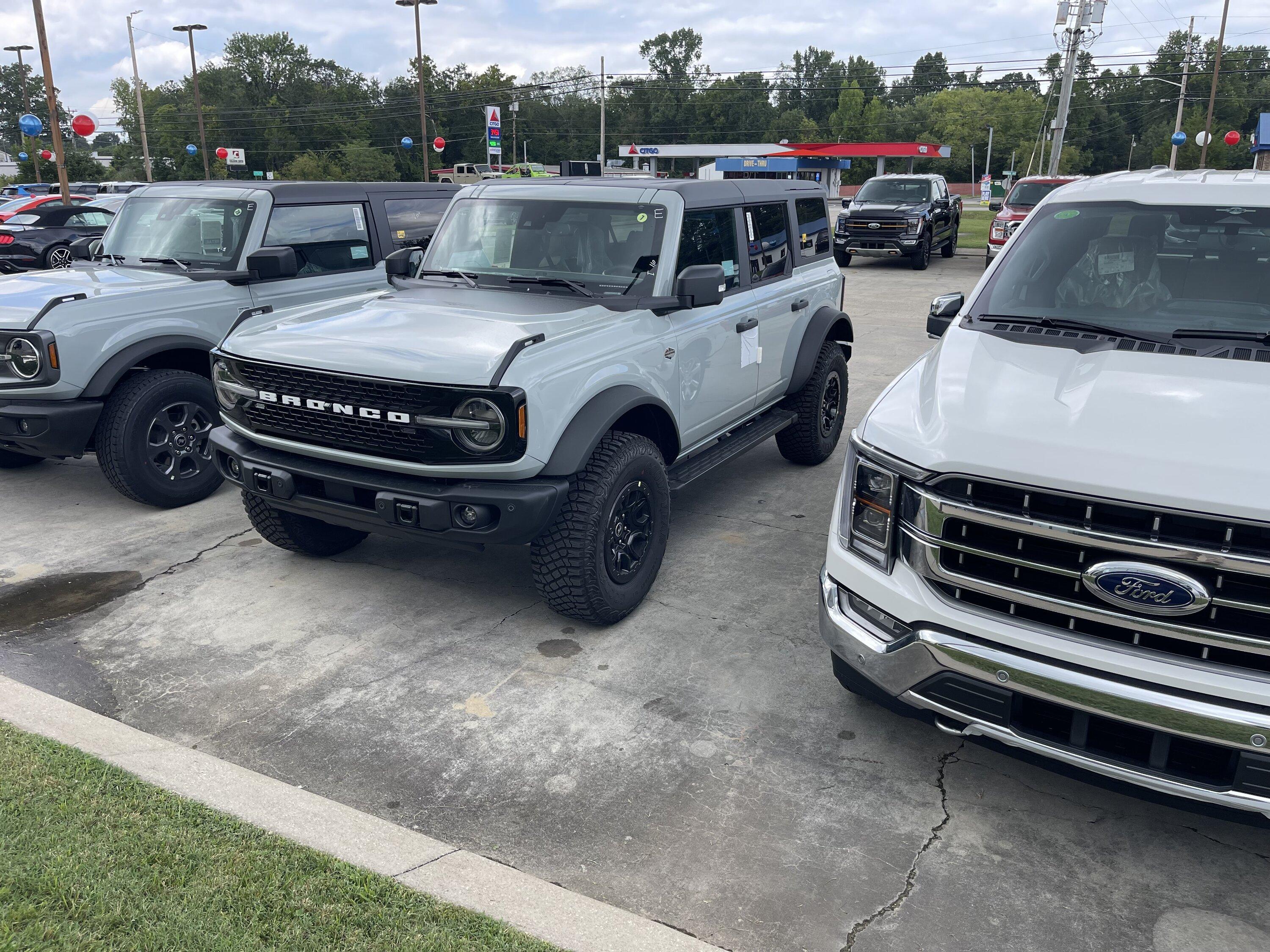 Ford Bronco Bronco build week 8/7/2023 IMG_2650
