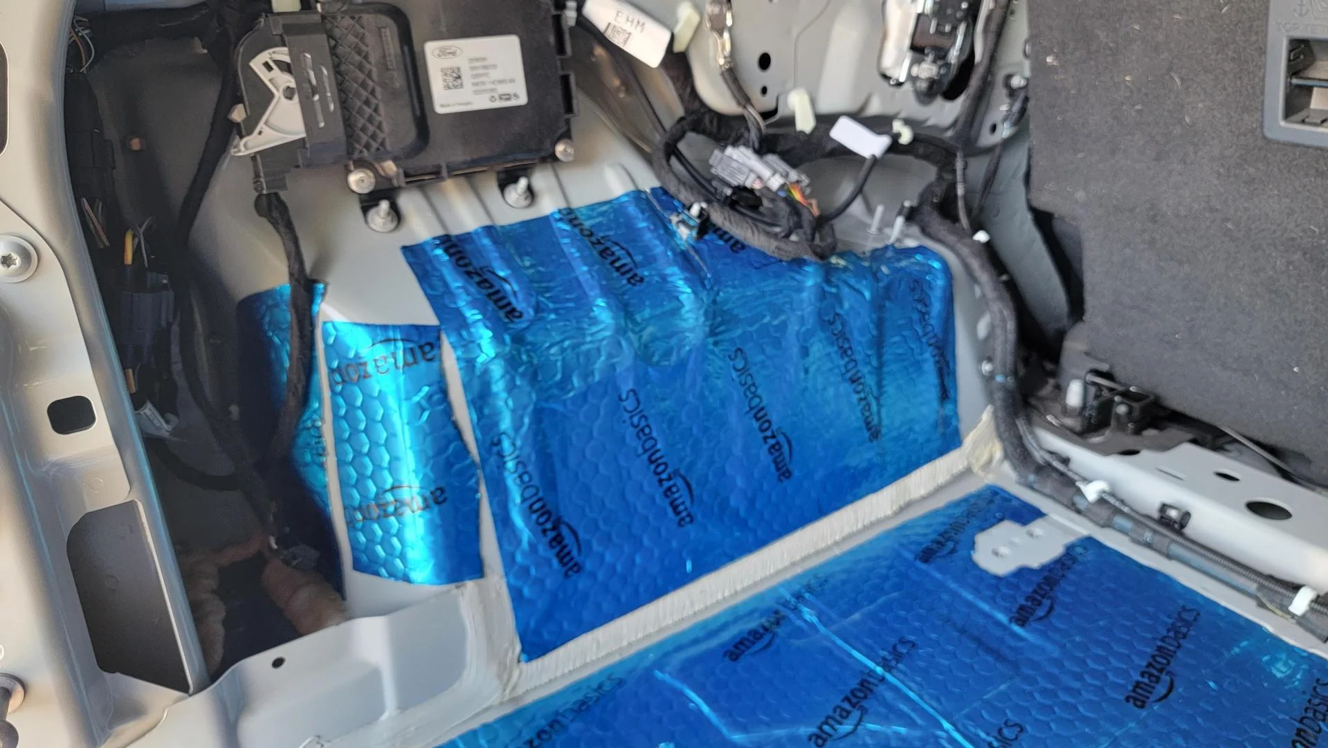 Ford Bronco Amazon Basic Sound deadening FTW! MicrosoftTeams-image (27)