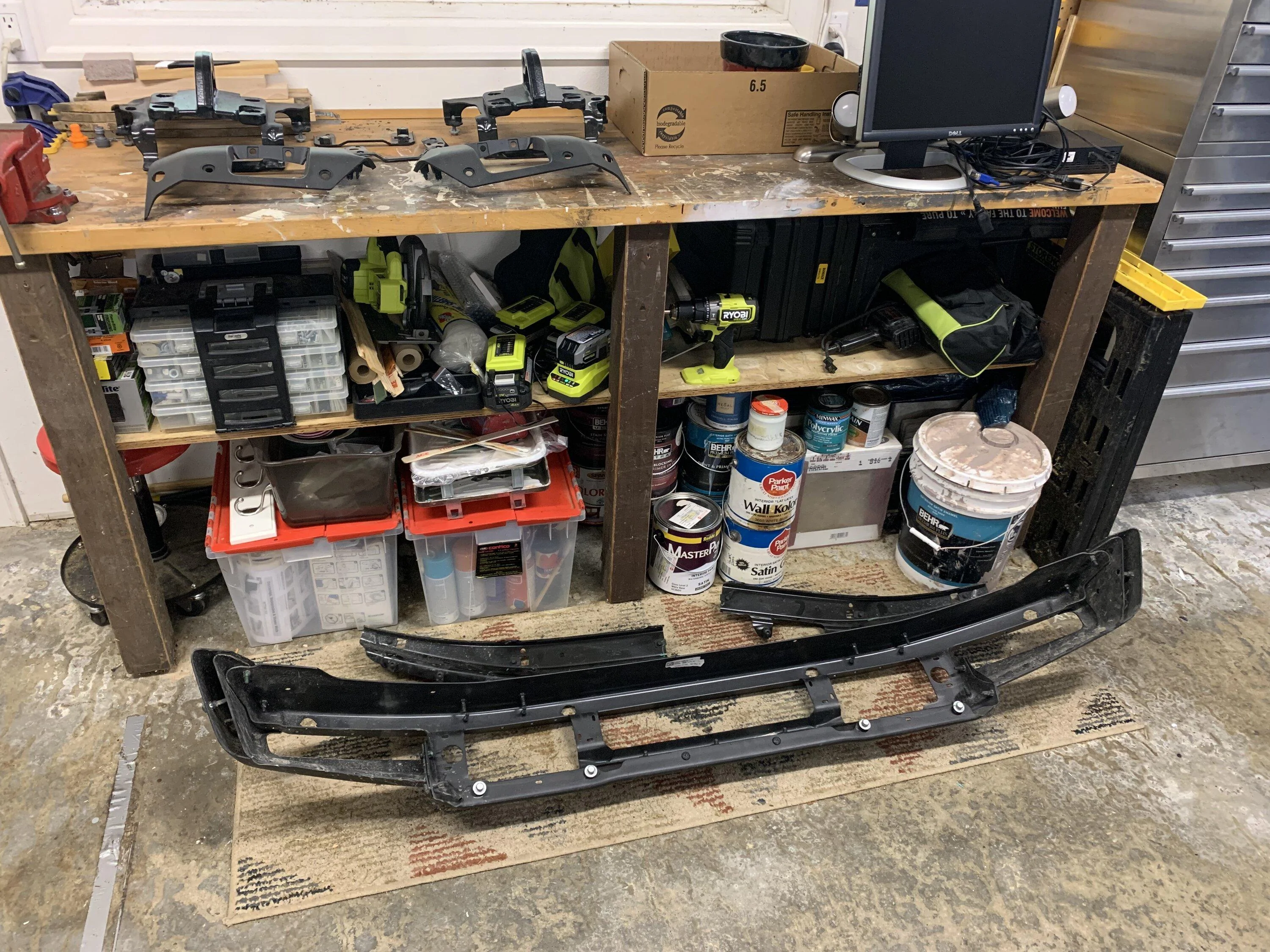 Ford Bronco Plastic To Modular Bumper What It Takes To Install. IMG_8355