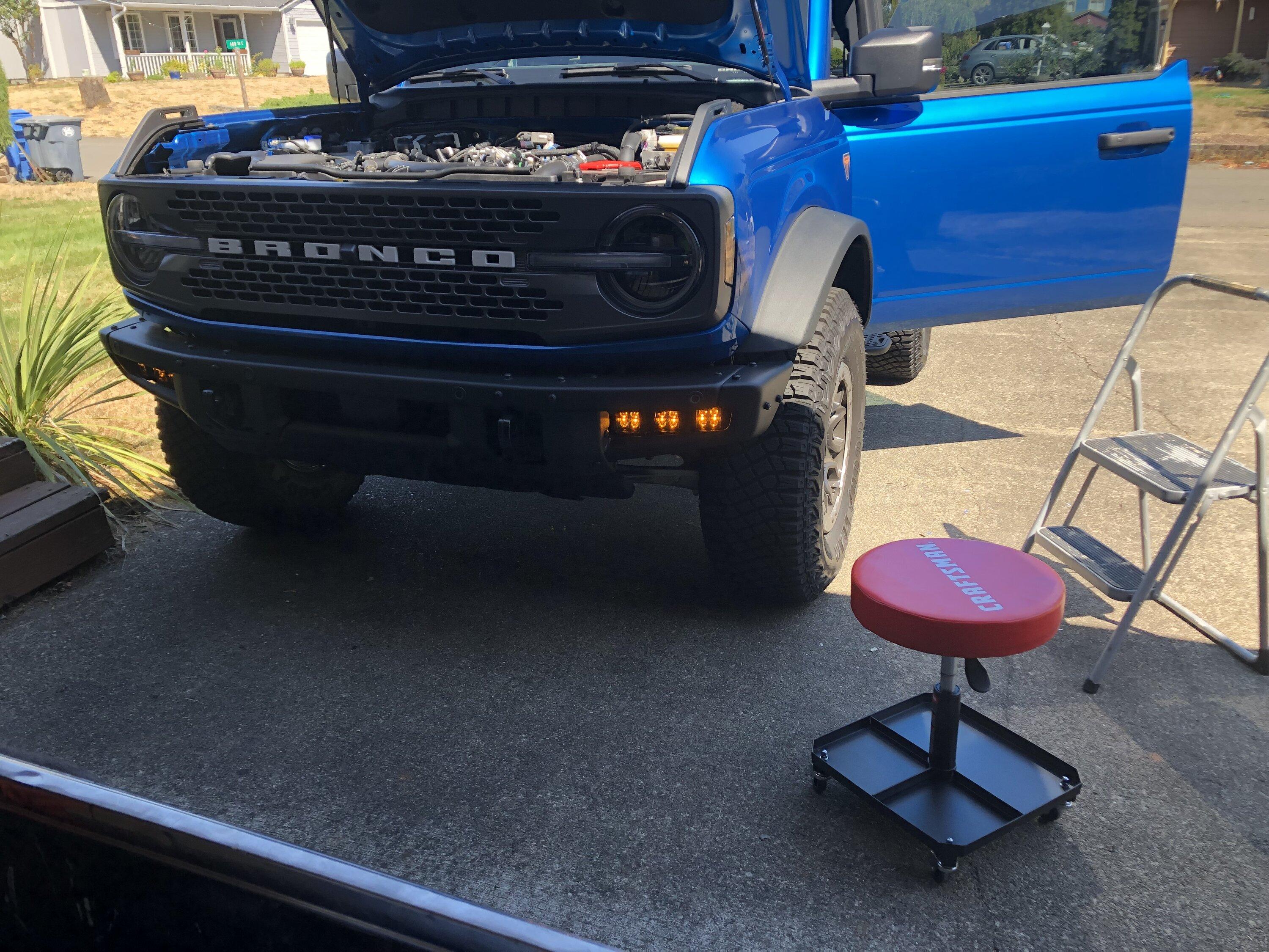 Ford Bronco What’s your pick for Modular bumper fog lights? IMG_1474