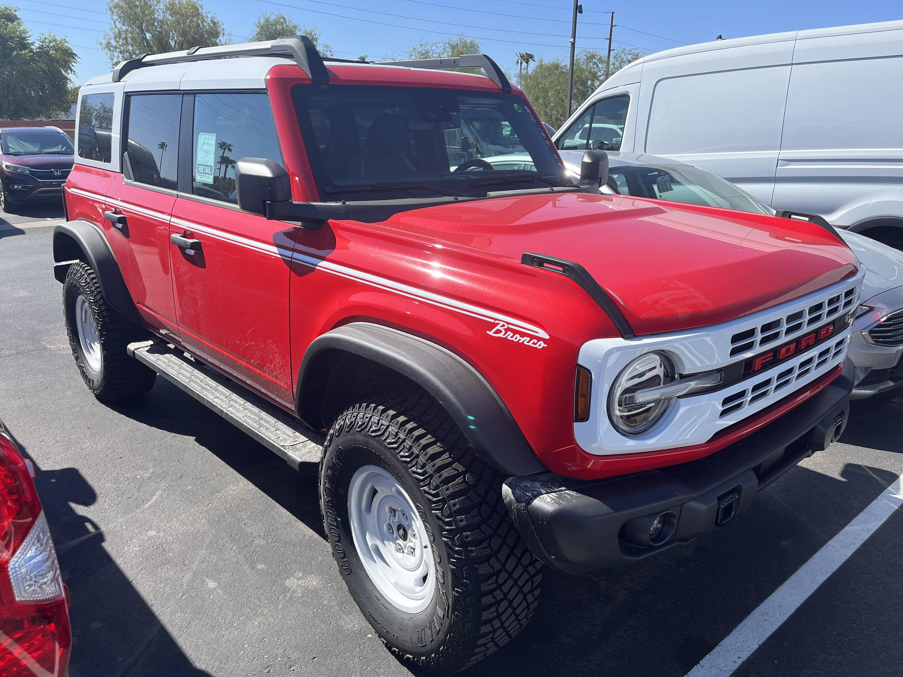 Ford Bronco 7/24/23 Build Week IMG_5734