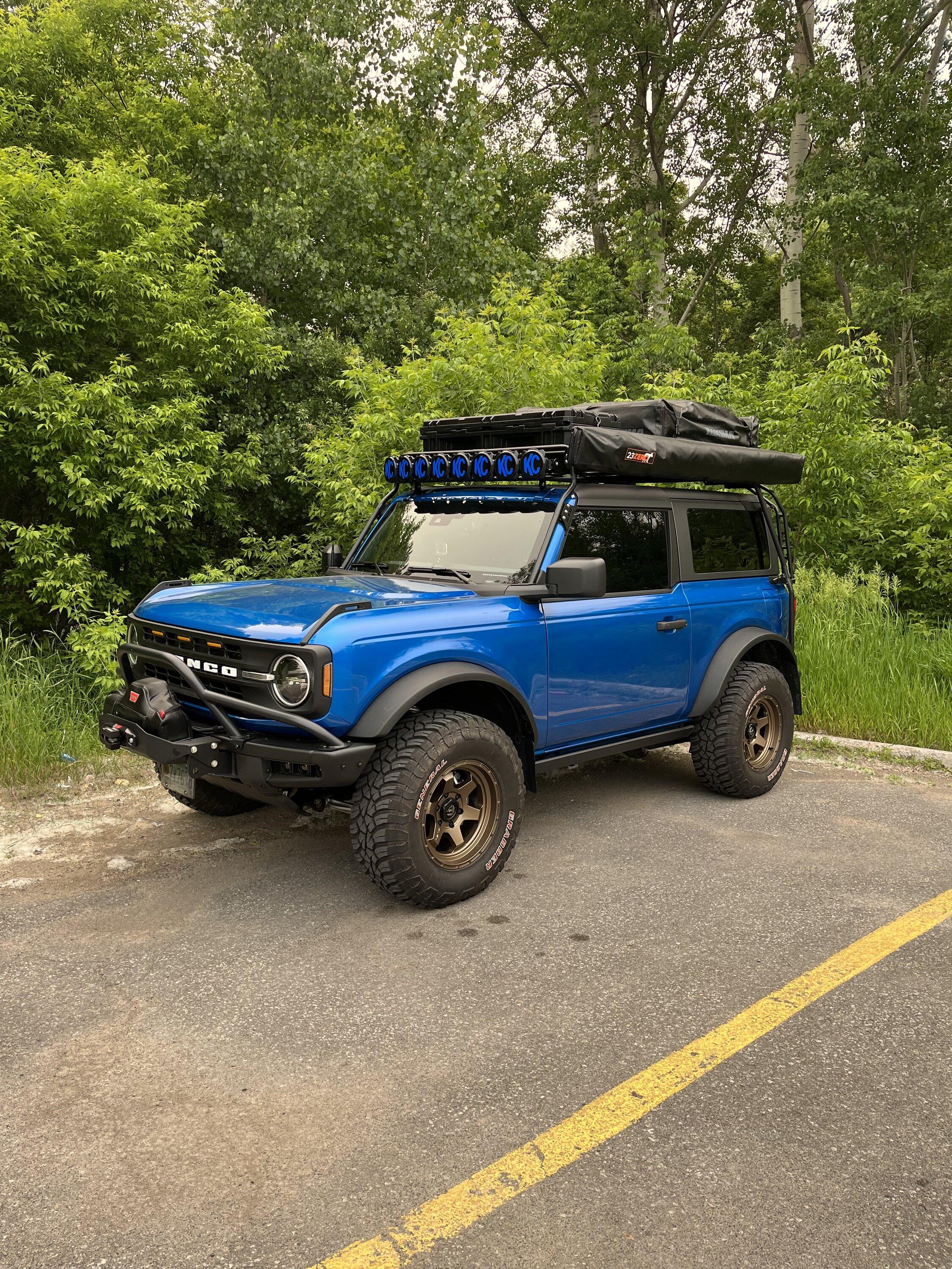 Ford Bronco 2 Door Broncos - What’s on your roof racks? [Photos Thread] D8B3FEBB-84C4-4E10-8531-E274FD36F3A6