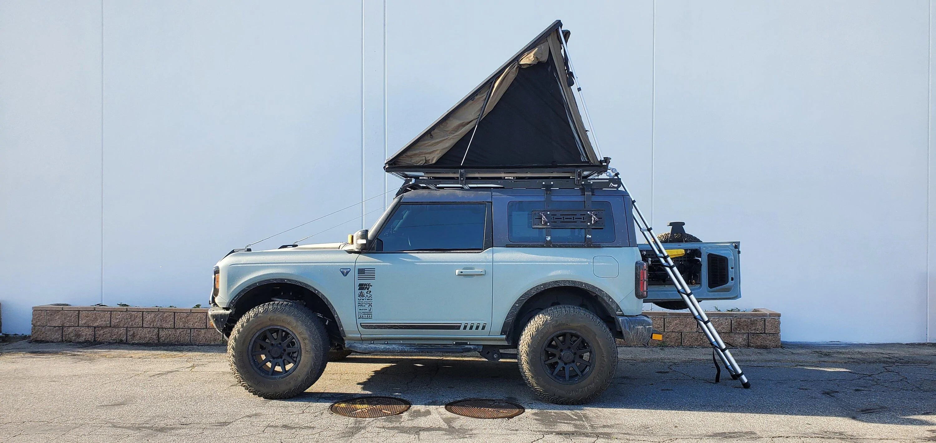 Ford Bronco TrailRax Modular Roof Rack (TRMR) 2 Door Fast Install (Pics and Video) 20230426_175950