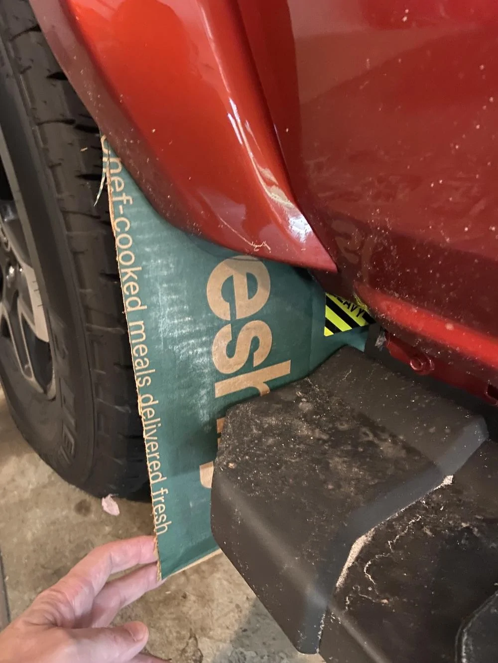 Ford Bronco Yet another DIY Mudflap Idea Flap 1