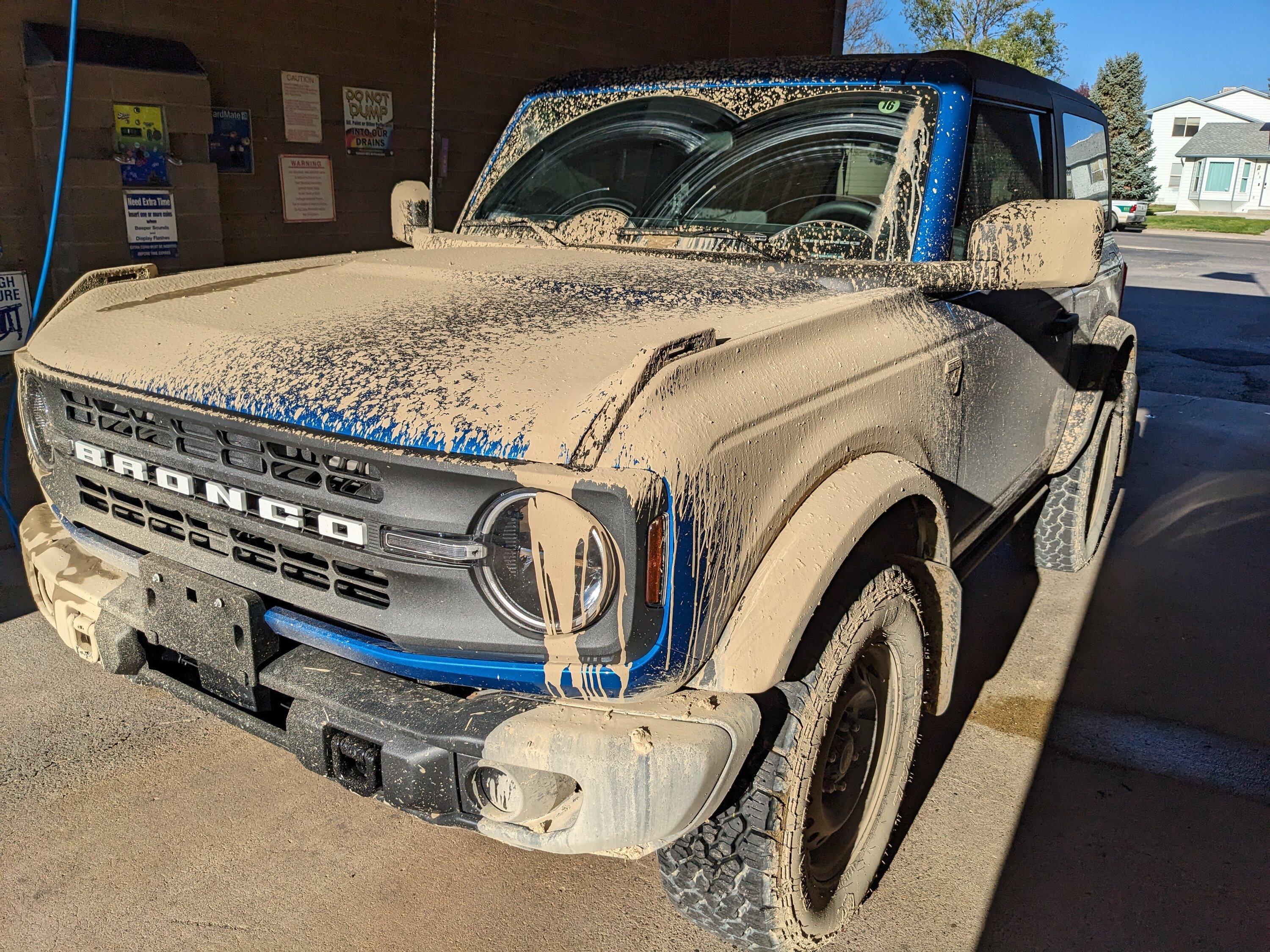 Ford Bronco On my overconfidence (got stuck in mud) at Hubbard Mesa Open Space, CO 1000000967