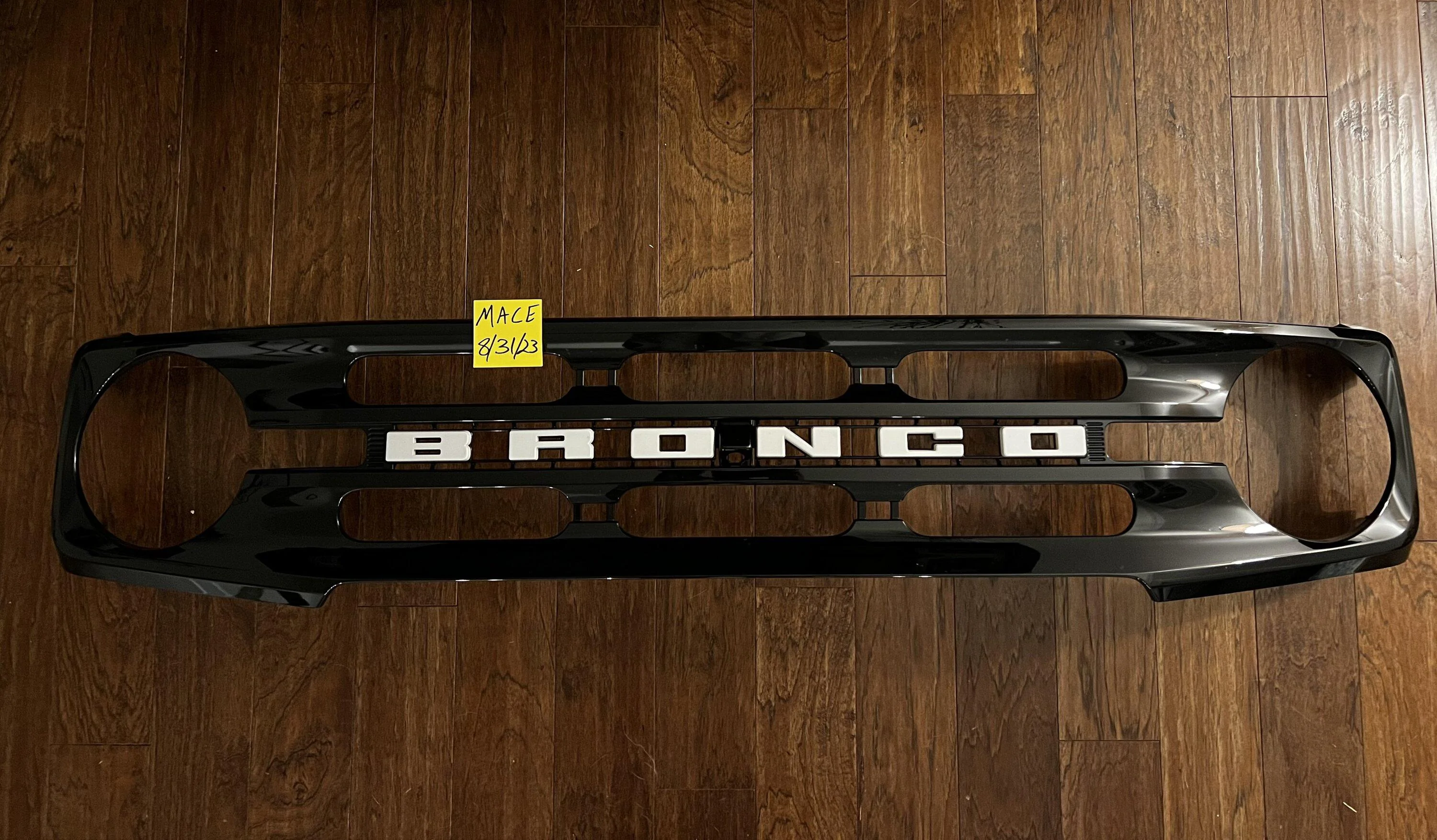 Ford Bronco OBX Gloss Black Grille - $150 IMG_6875