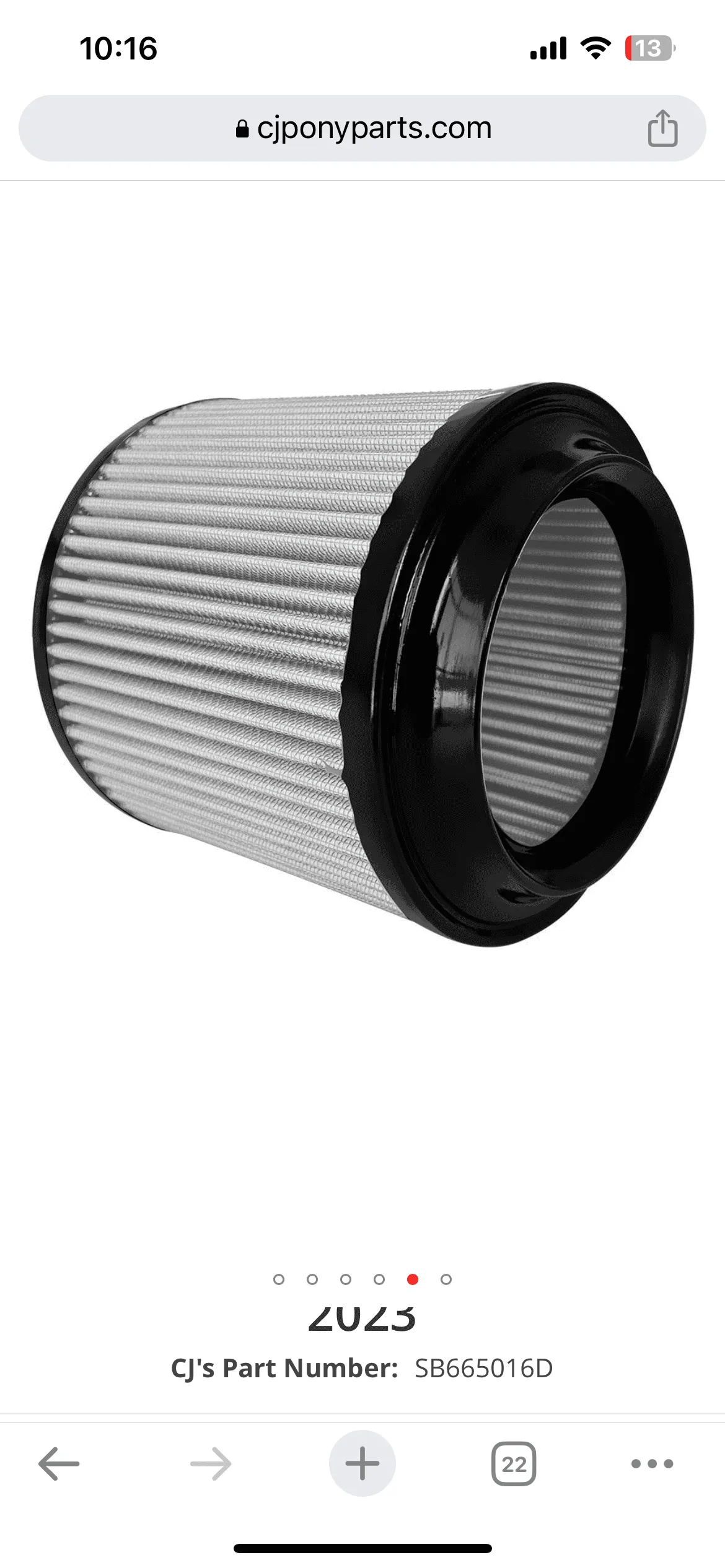 Ford Bronco S&B Dry Air Filter Review IMG_7706
