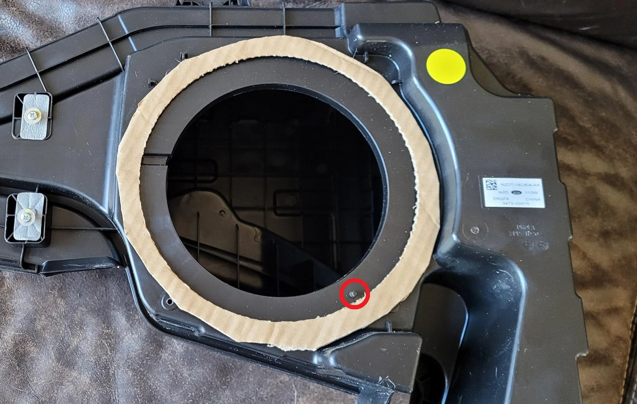 Ford Bronco Fake sub/amp...Now what? Bronco OEM Sub Box