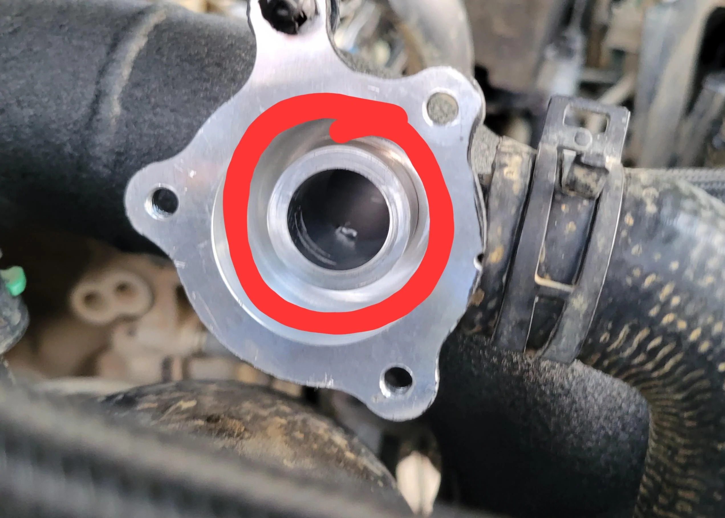 Ford Bronco AFE charge pipe BOV.... 20230826_193446