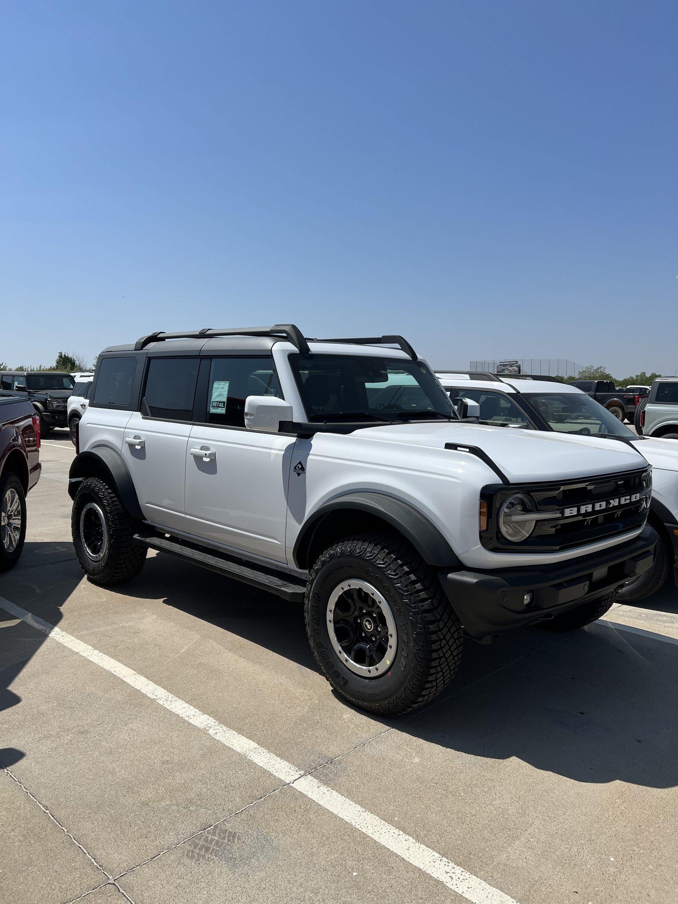 Ford Bronco Bronco build week 8/7/2023 IMG_8983