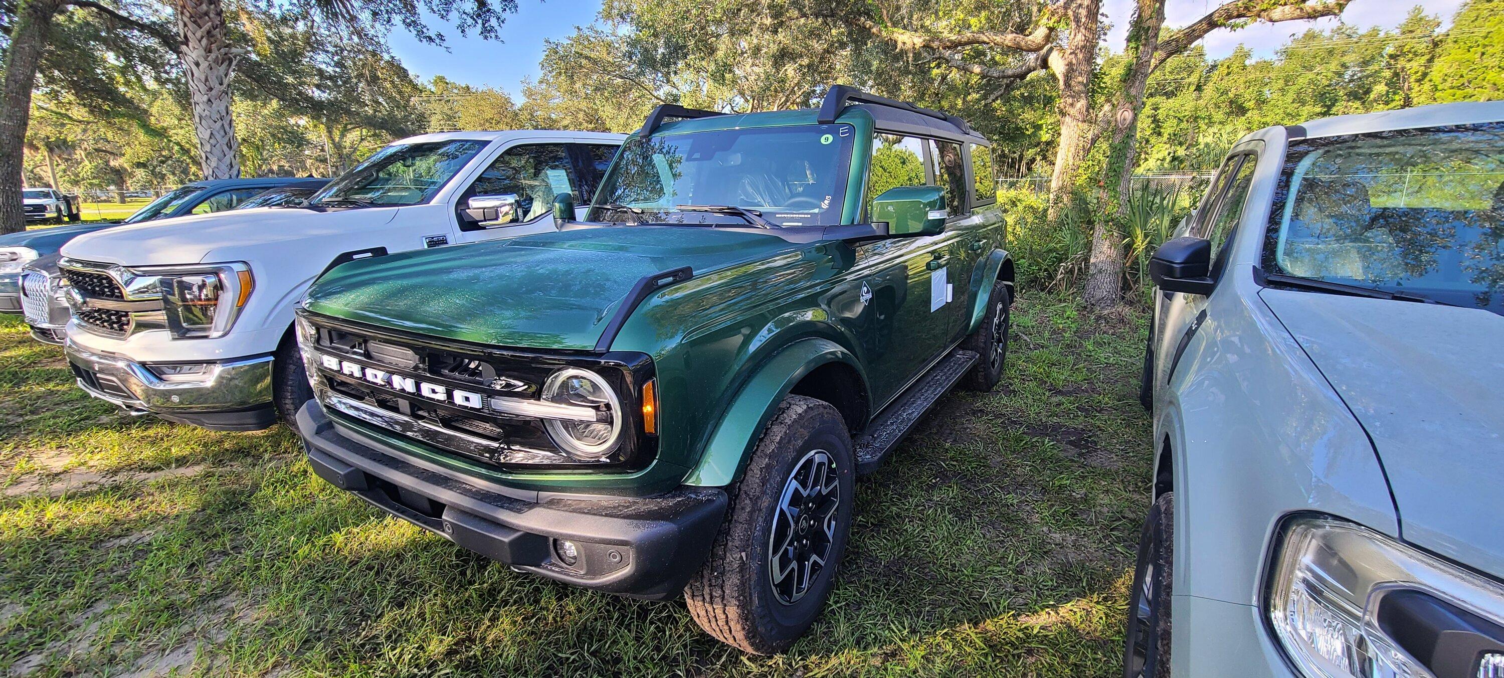 Ford Bronco Bronco build week 8/7/2023 Bronco