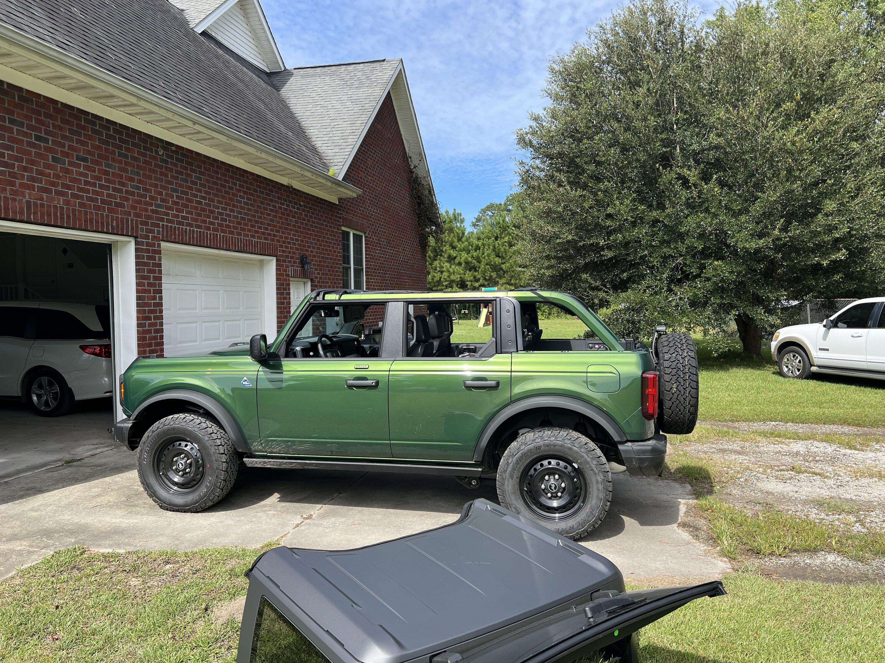 Ford Bronco Bronco build week 8/7/2023 IMG_4965