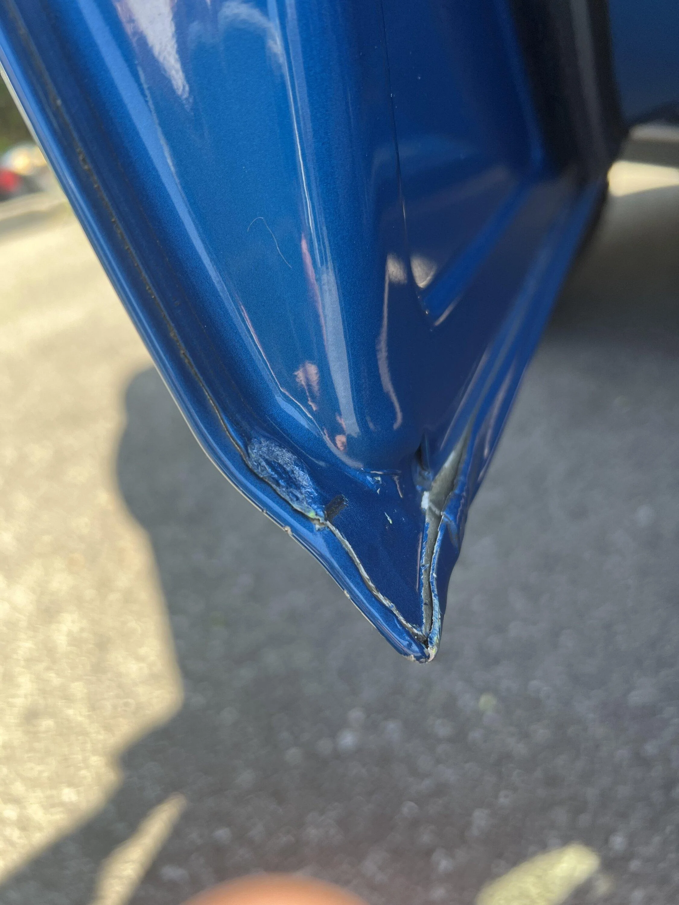 Ford Bronco Dented door IMG_0739